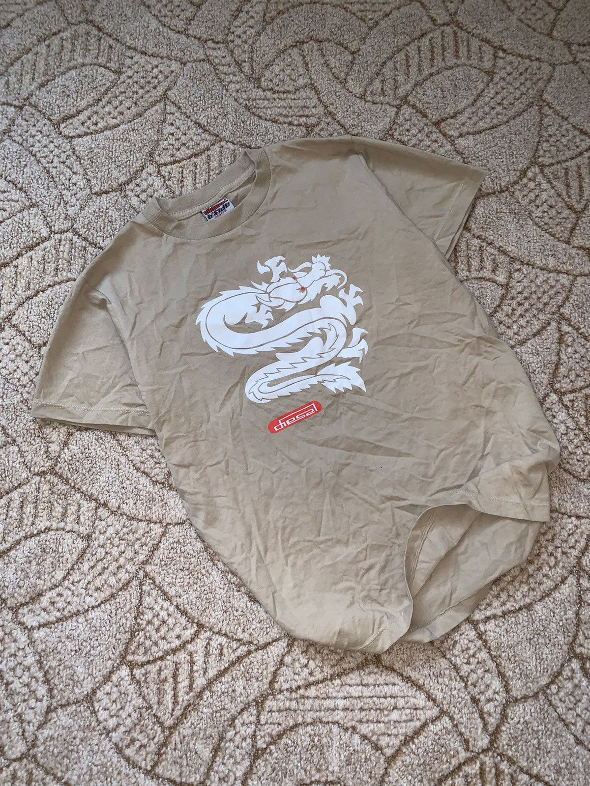 Diesel × Japanese Brand × Vintage Diesel Japanese dragon 🐉 vintage tee T-shirt 👕 y2k 90s 80 Size M / US 6-8 / IT 42-44 - 5 Thumbnail