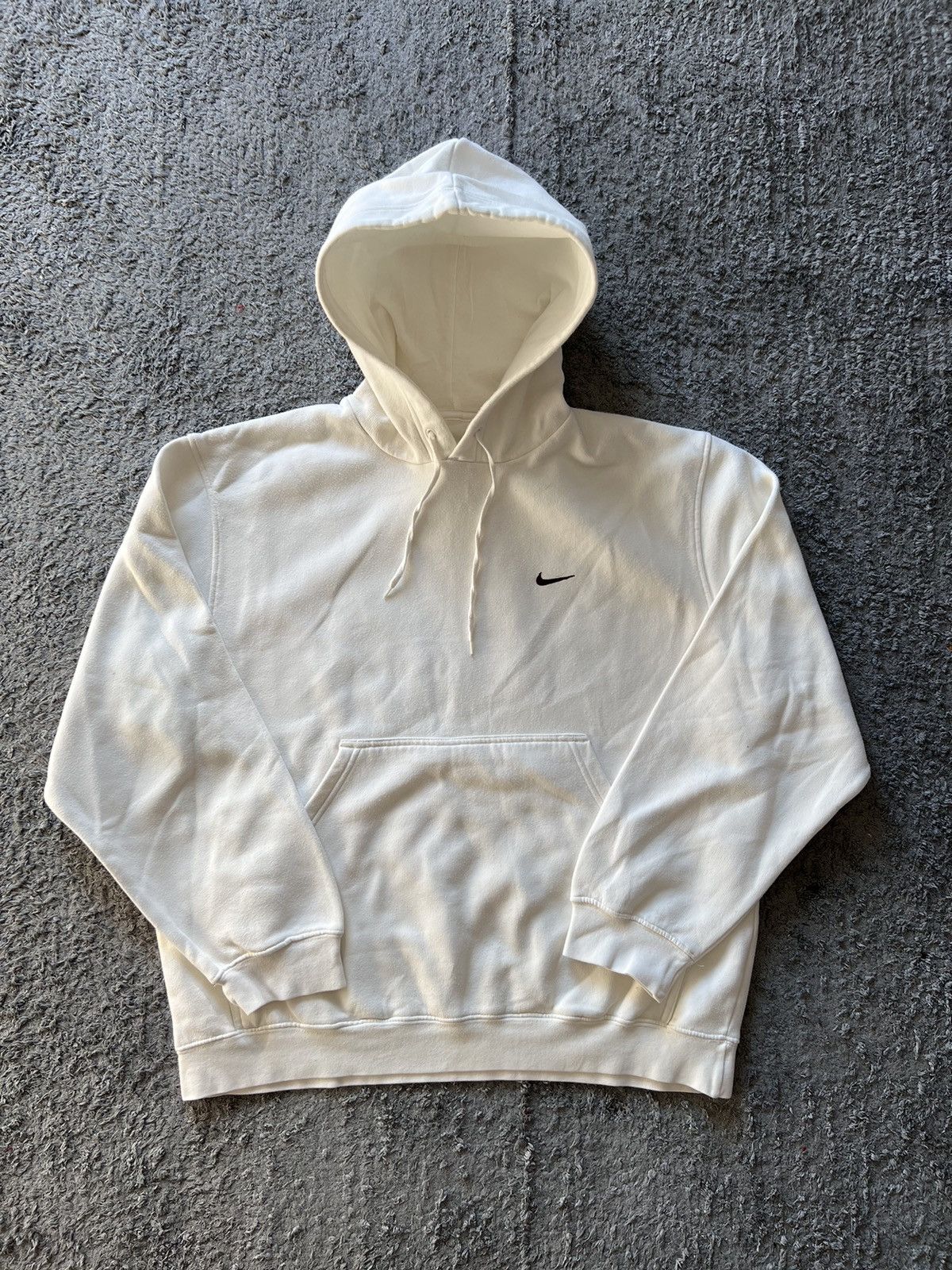NIKE VINTAGE BOXY LOGO BASIC OVERSIZE HOODIE