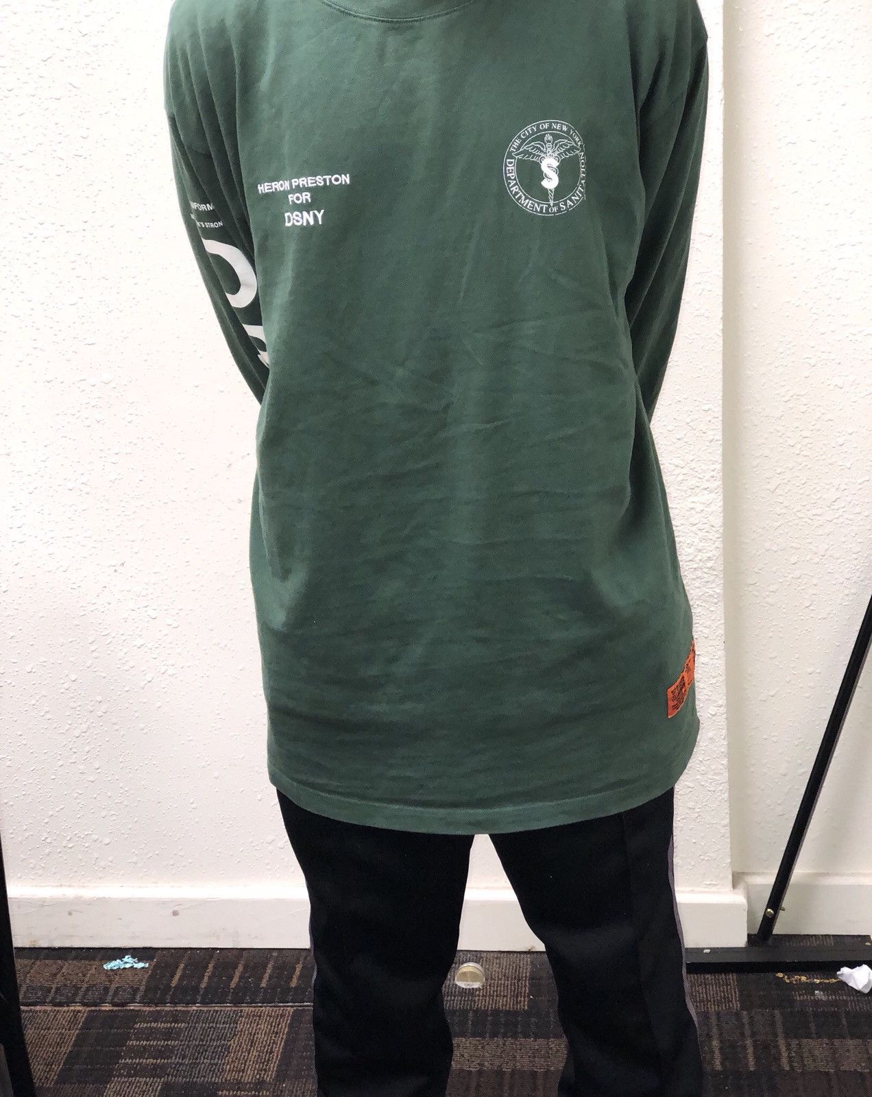 Heron Preston HERON PRESTON X DSNY LONG SLEEVE JERSONE TEE | Grailed