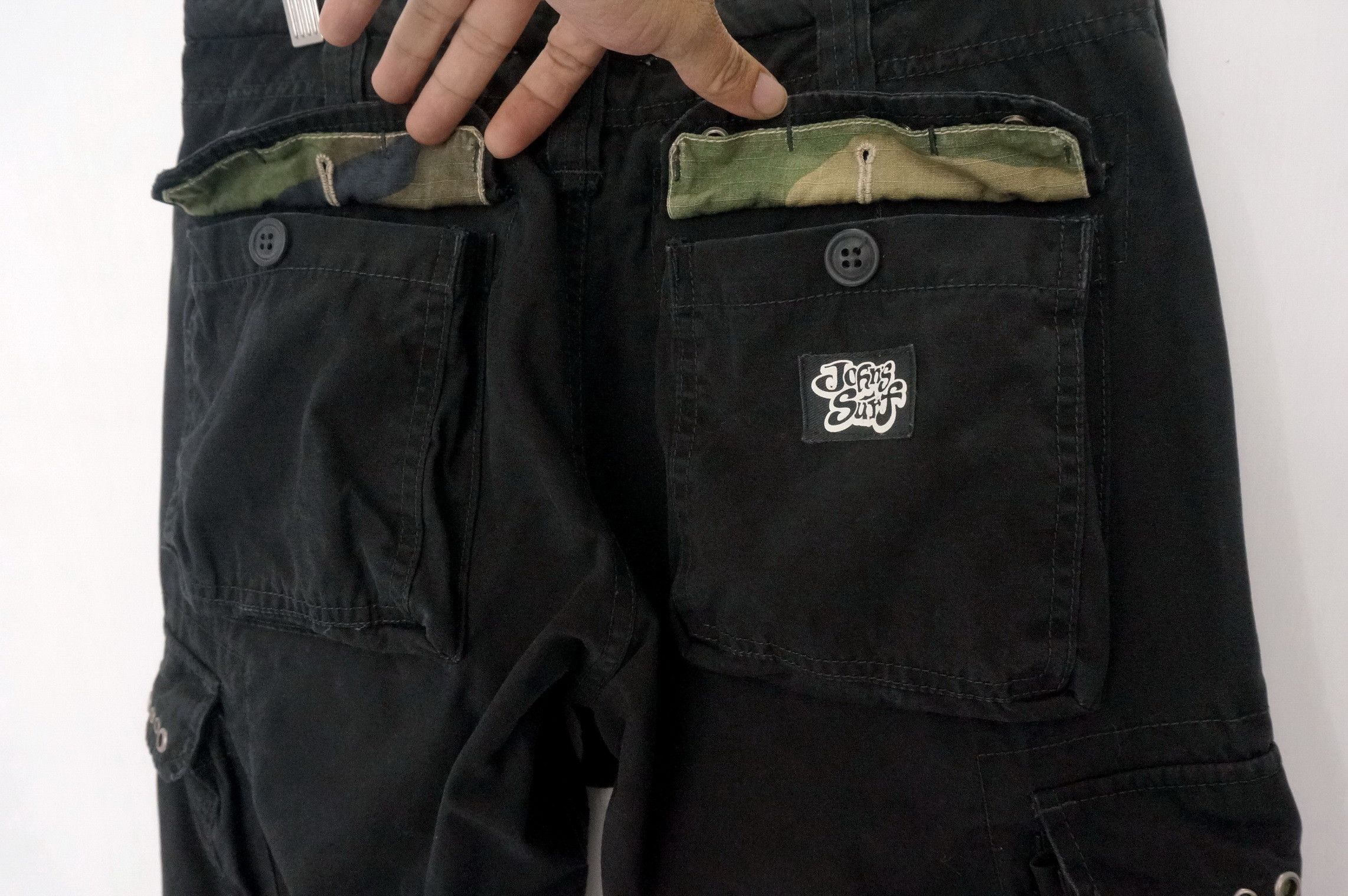 Alpha Industries Vintage ALPHA INDUSTRIES John's Surf Cargo Pants Size US 30 / EU 46 - 6 Thumbnail
