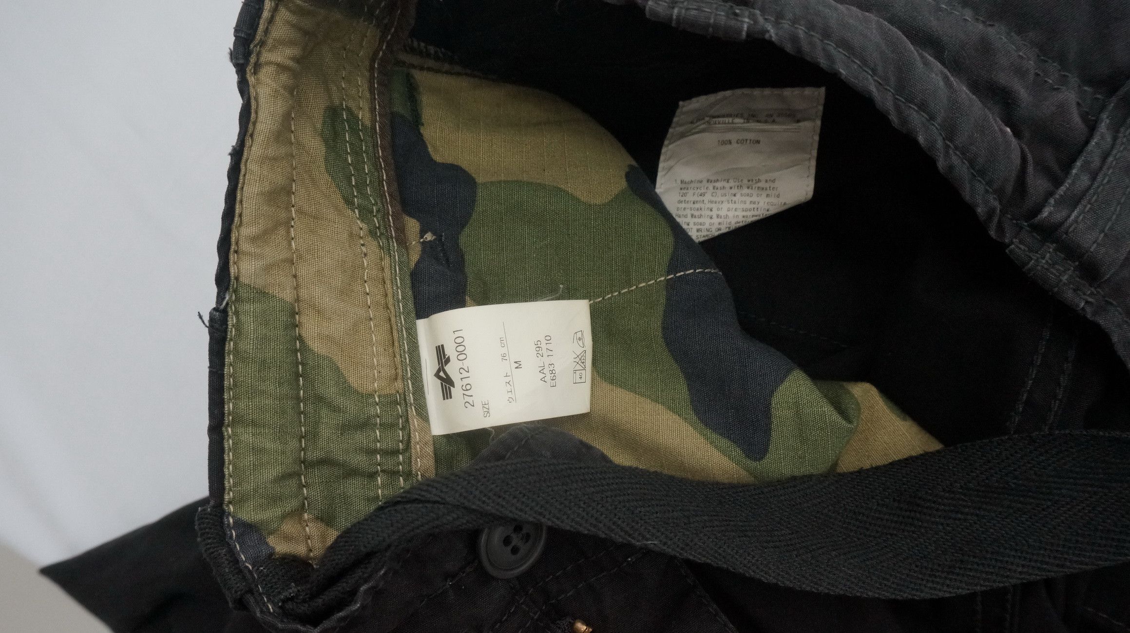 Alpha Industries Vintage ALPHA INDUSTRIES John's Surf Cargo Pants Size US 30 / EU 46 - 18 Thumbnail