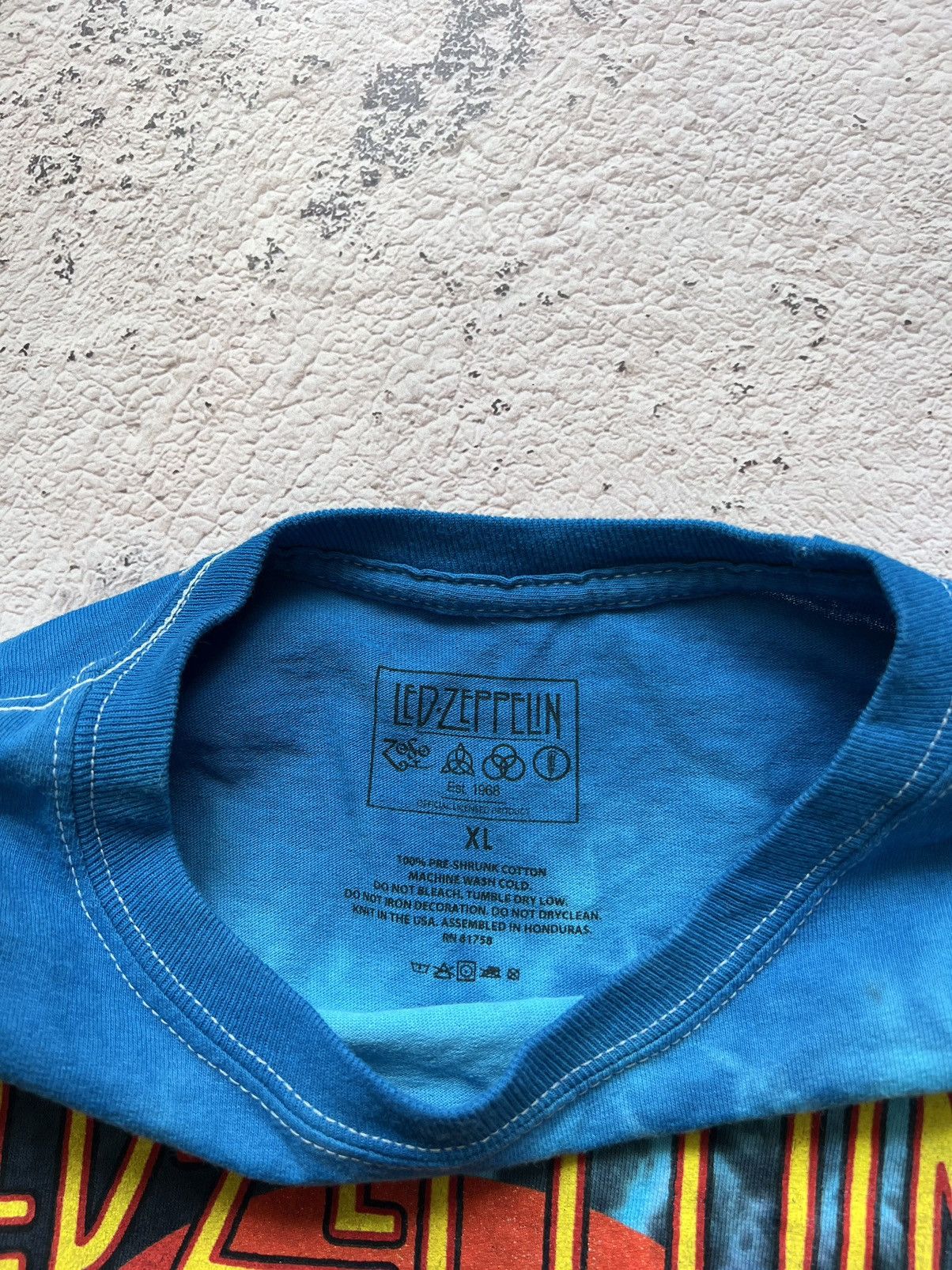 Band Tees × Vintage Led Zeppelin Vintage Tay Day Long Sleeve shirt Size US XL / EU 56 / 4 - 3 Thumbnail