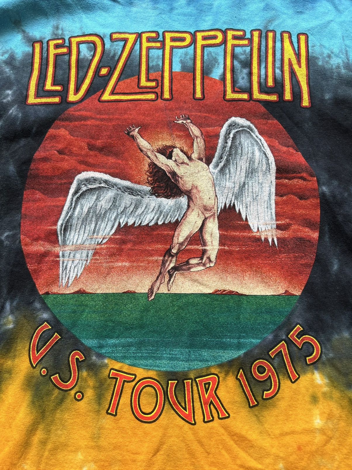 Band Tees × Vintage Led Zeppelin Vintage Tay Day Long Sleeve shirt Size US XL / EU 56 / 4 - 6 Thumbnail