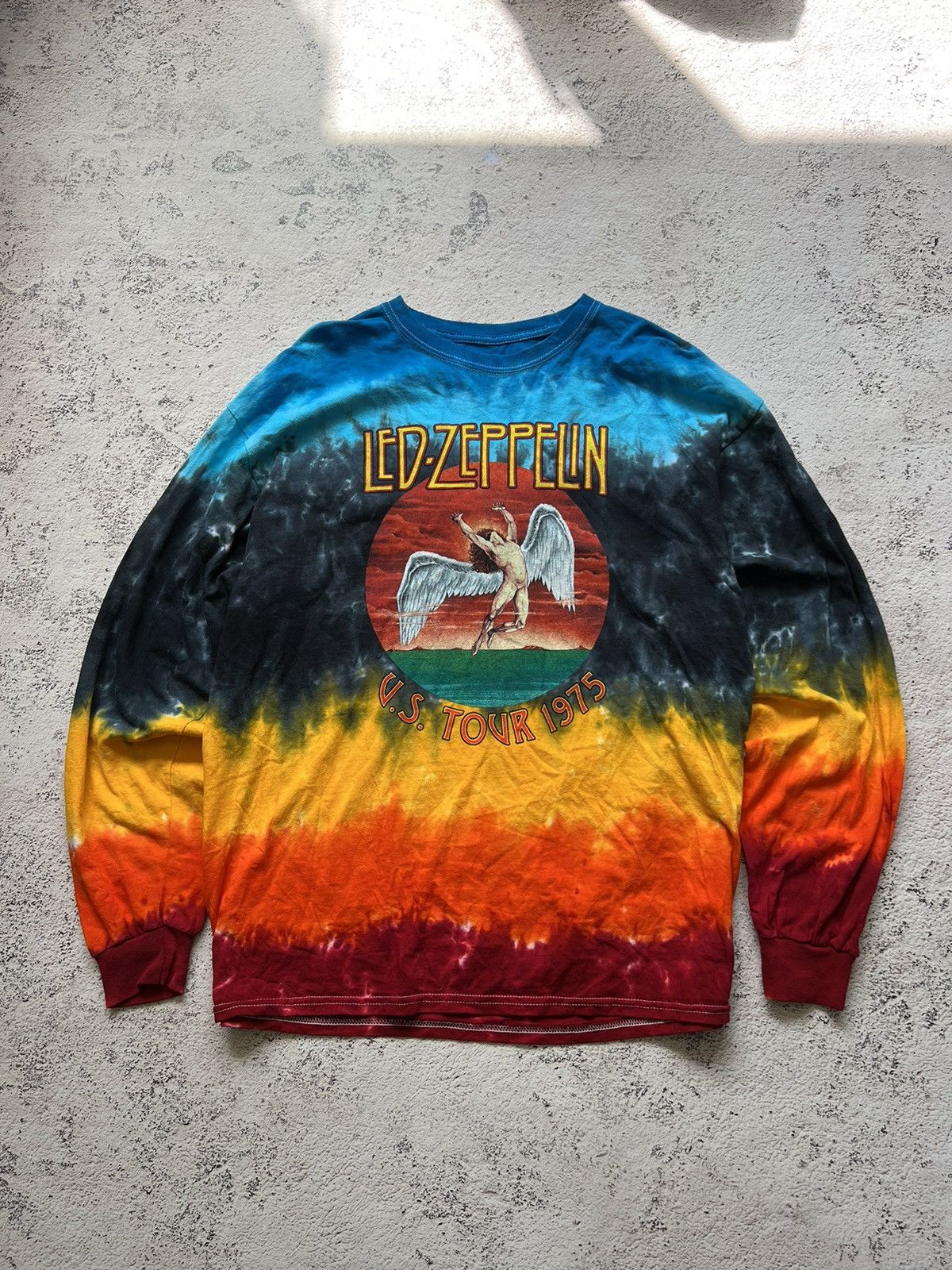 Band Tees × Vintage Led Zeppelin Vintage Tay Day Long Sleeve shirt Size US XL / EU 56 / 4 - 1 Thumbnail