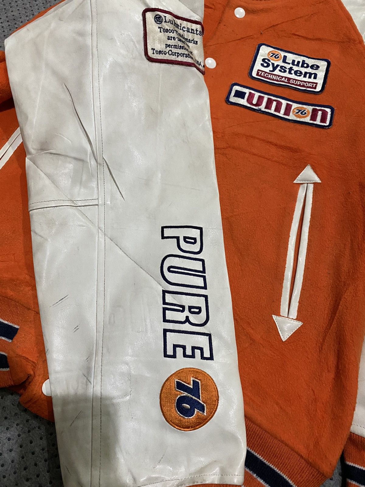 Sports Specialties UNION 76 VARSITY JACKET MOTORSPORT SPECIALIST VINTAGE Size US M / EU 48-50 / 2 - 5 Thumbnail
