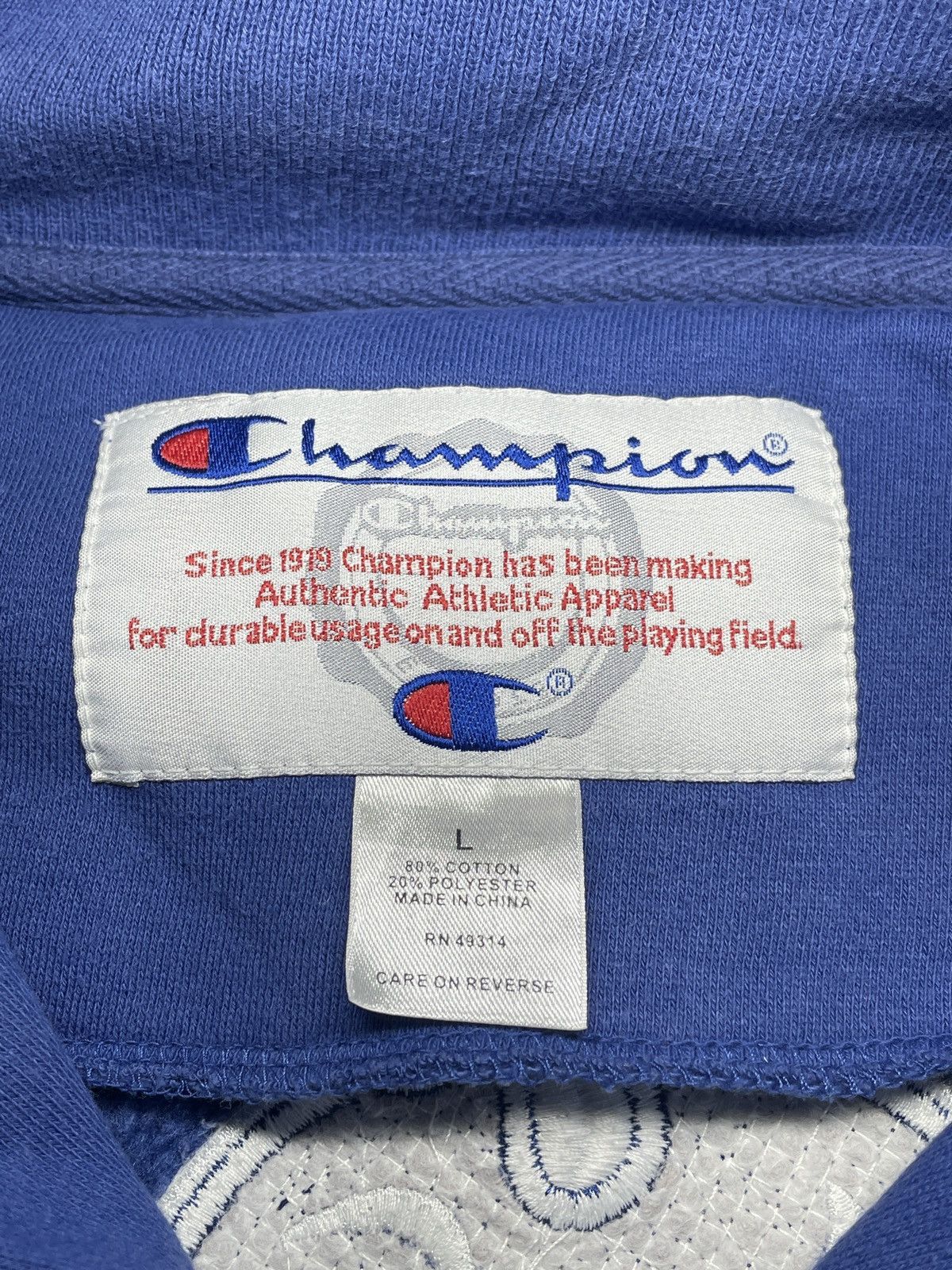 Champion RARE💥Vintage Champion Sweatshirt Spellout Streetwear Rare Size US L / EU 52-54 / 3 - 8 Thumbnail