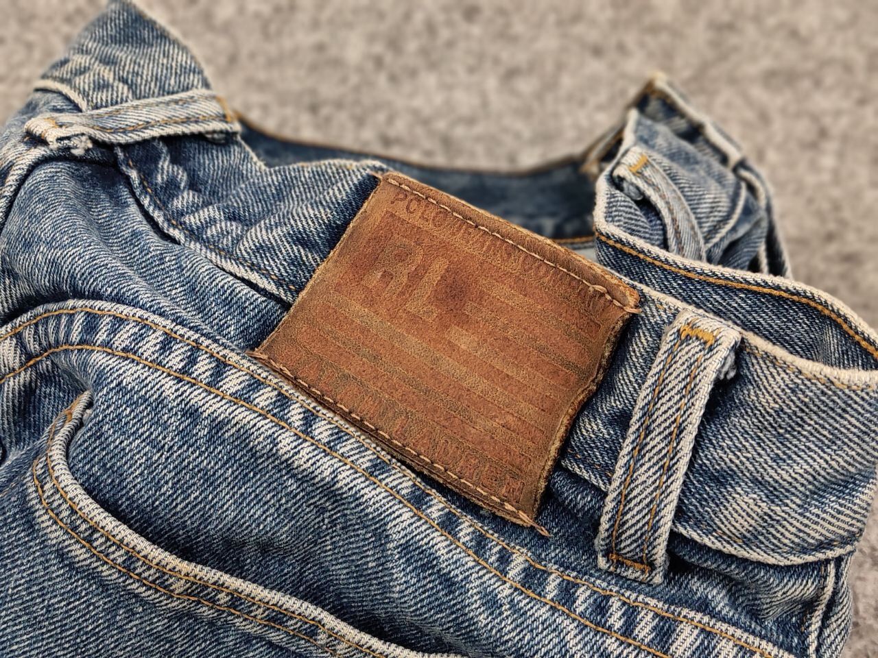 Polo Ralph Lauren Vintage 90's Polo Jeans Company Ralph Lauren Wash Denim Size US 30 / EU 46 - 19 Thumbnail