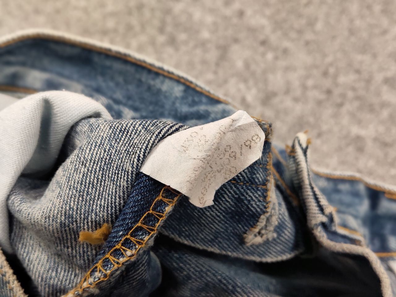 Polo Ralph Lauren Vintage 90's Polo Jeans Company Ralph Lauren Wash Denim Size US 30 / EU 46 - 21 Thumbnail