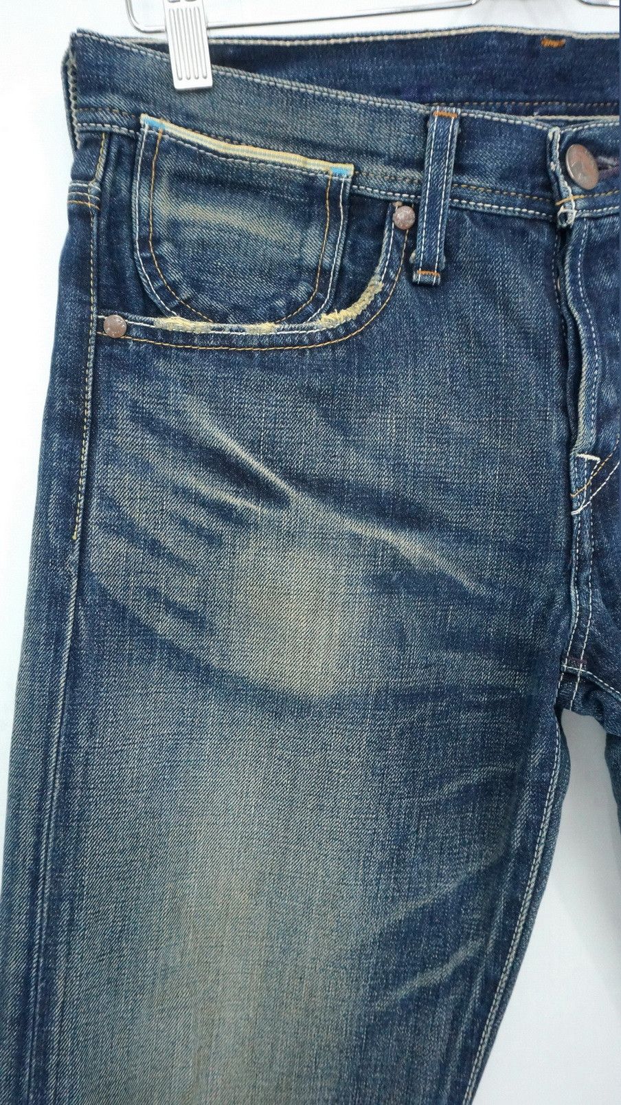 Levi's Rare Vtg 🔥 Japan Levi's LV807 Selvedge Flared Jeans LF9 Size US 30 / EU 46 - 5 Thumbnail