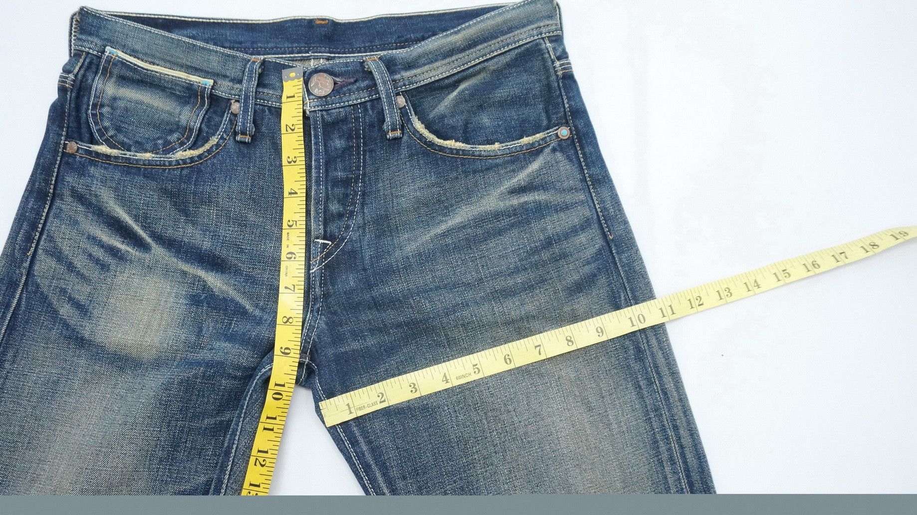 Levi's Rare Vtg 🔥 Japan Levi's LV807 Selvedge Flared Jeans LF9 Size US 30 / EU 46 - 14 Thumbnail