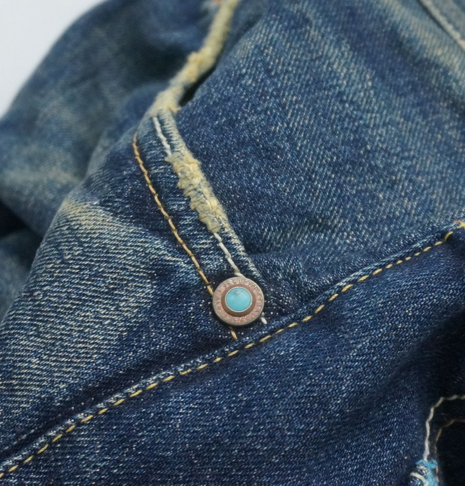 Levi's Rare Vtg 🔥 Japan Levi's LV807 Selvedge Flared Jeans LF9 Size US 30 / EU 46 - 22 Thumbnail