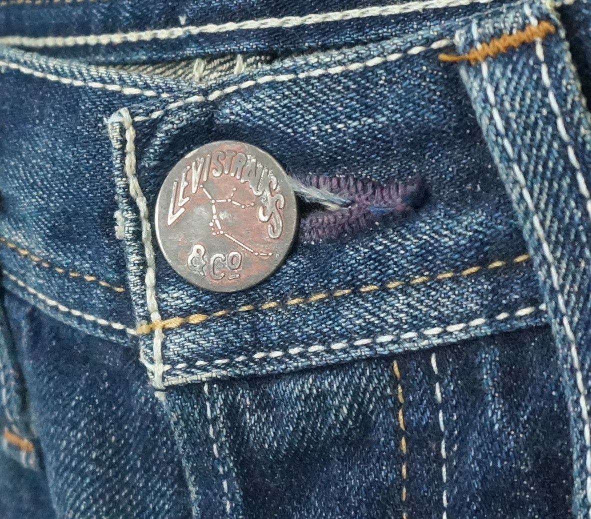 Levi's Rare Vtg 🔥 Japan Levi's LV807 Selvedge Flared Jeans LF9 Size US 30 / EU 46 - 1 Thumbnail