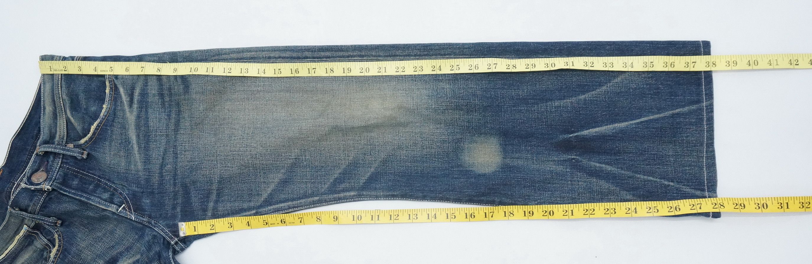 Levi's Rare Vtg 🔥 Japan Levi's LV807 Selvedge Flared Jeans LF9 Size US 30 / EU 46 - 15 Thumbnail