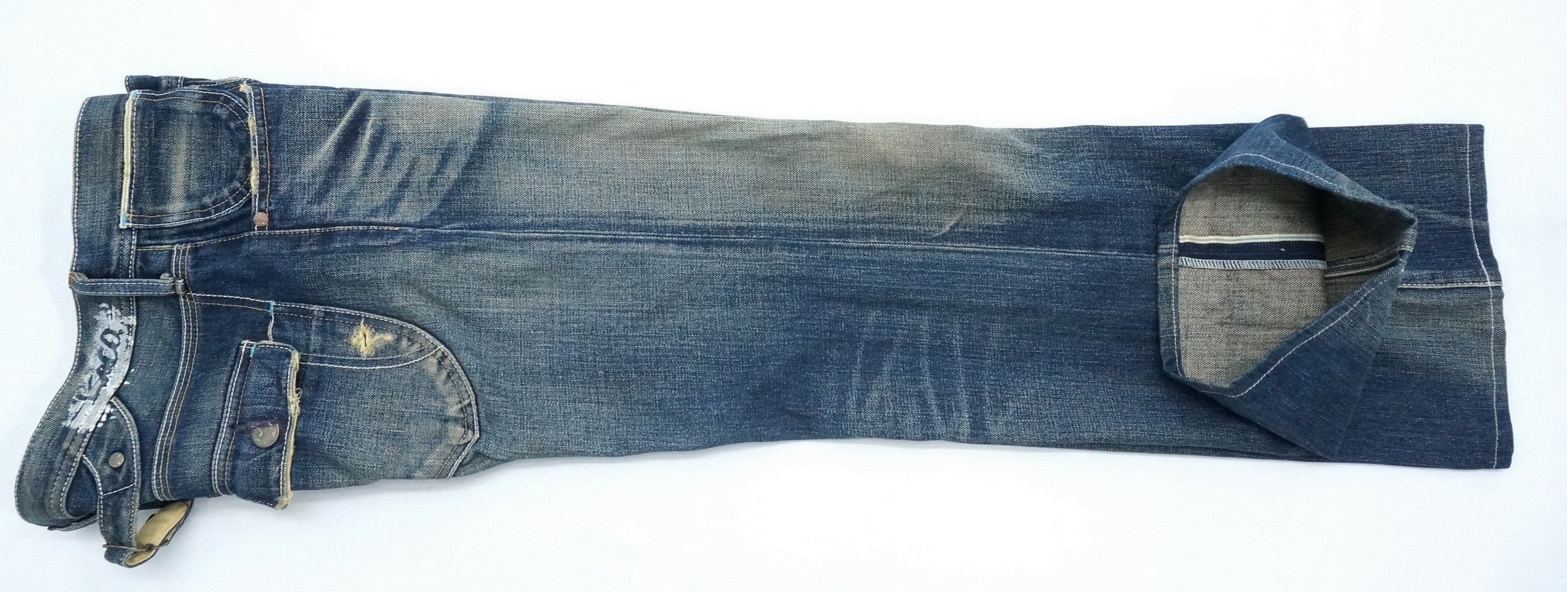 Levi's Rare Vtg 🔥 Japan Levi's LV807 Selvedge Flared Jeans LF9 Size US 30 / EU 46 - 11 Thumbnail