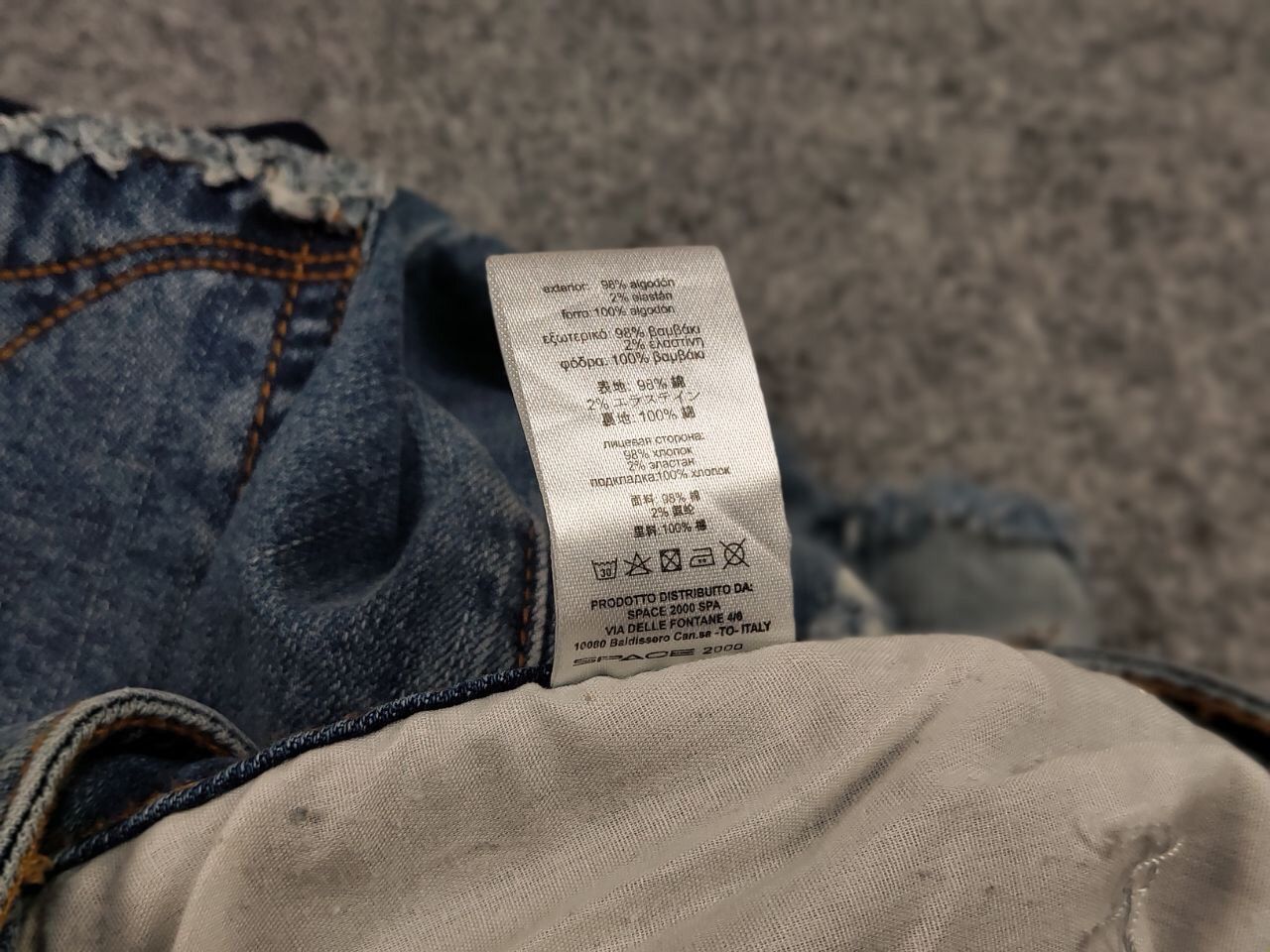 Von Dutch Vintage 90's Von Dutch Kustom Made Distressed Denim Jeans Size US 34 / EU 50 - 22 Thumbnail