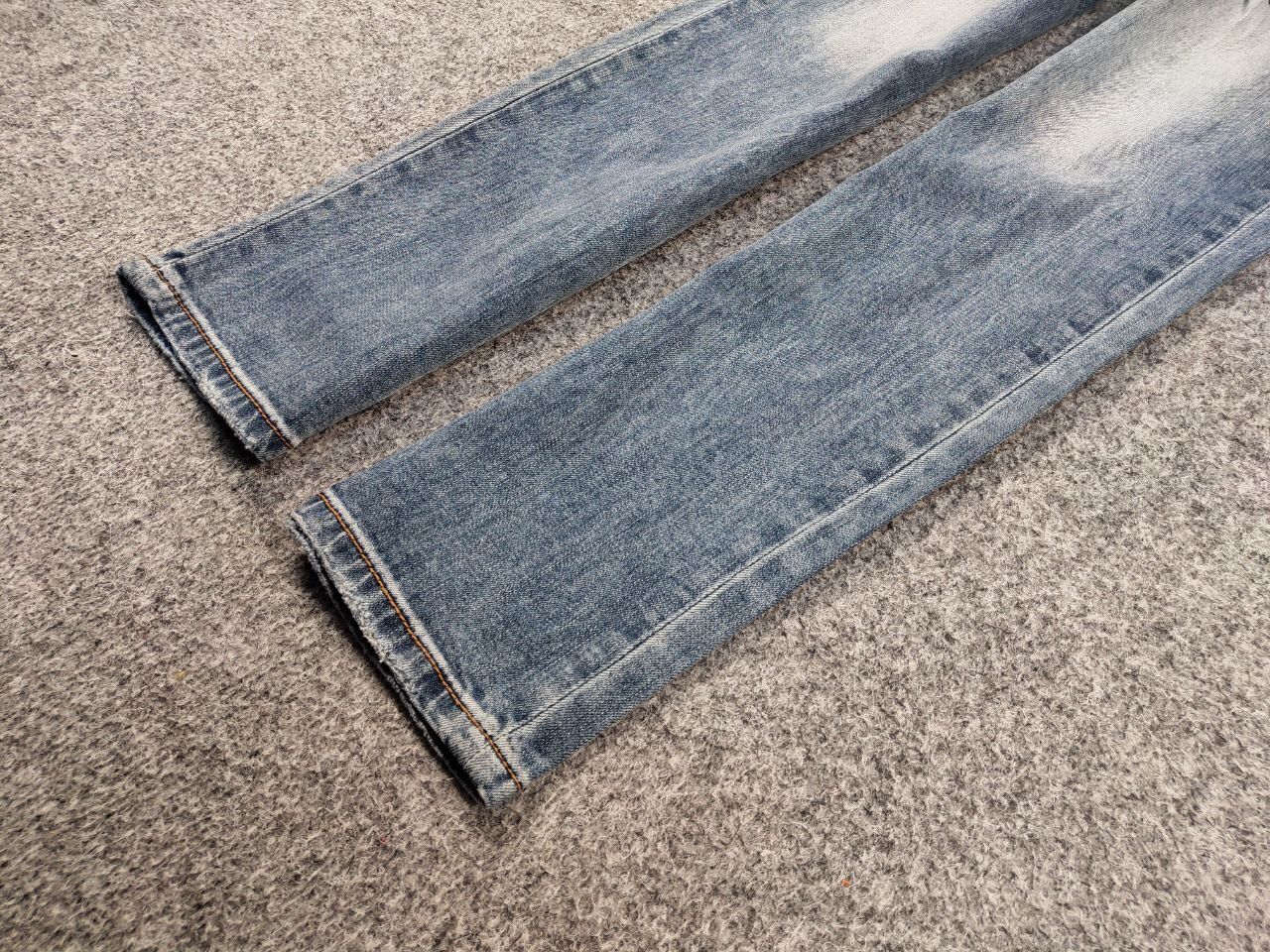 Von Dutch Vintage 90's Von Dutch Kustom Made Distressed Denim Jeans Size US 34 / EU 50 - 6 Thumbnail