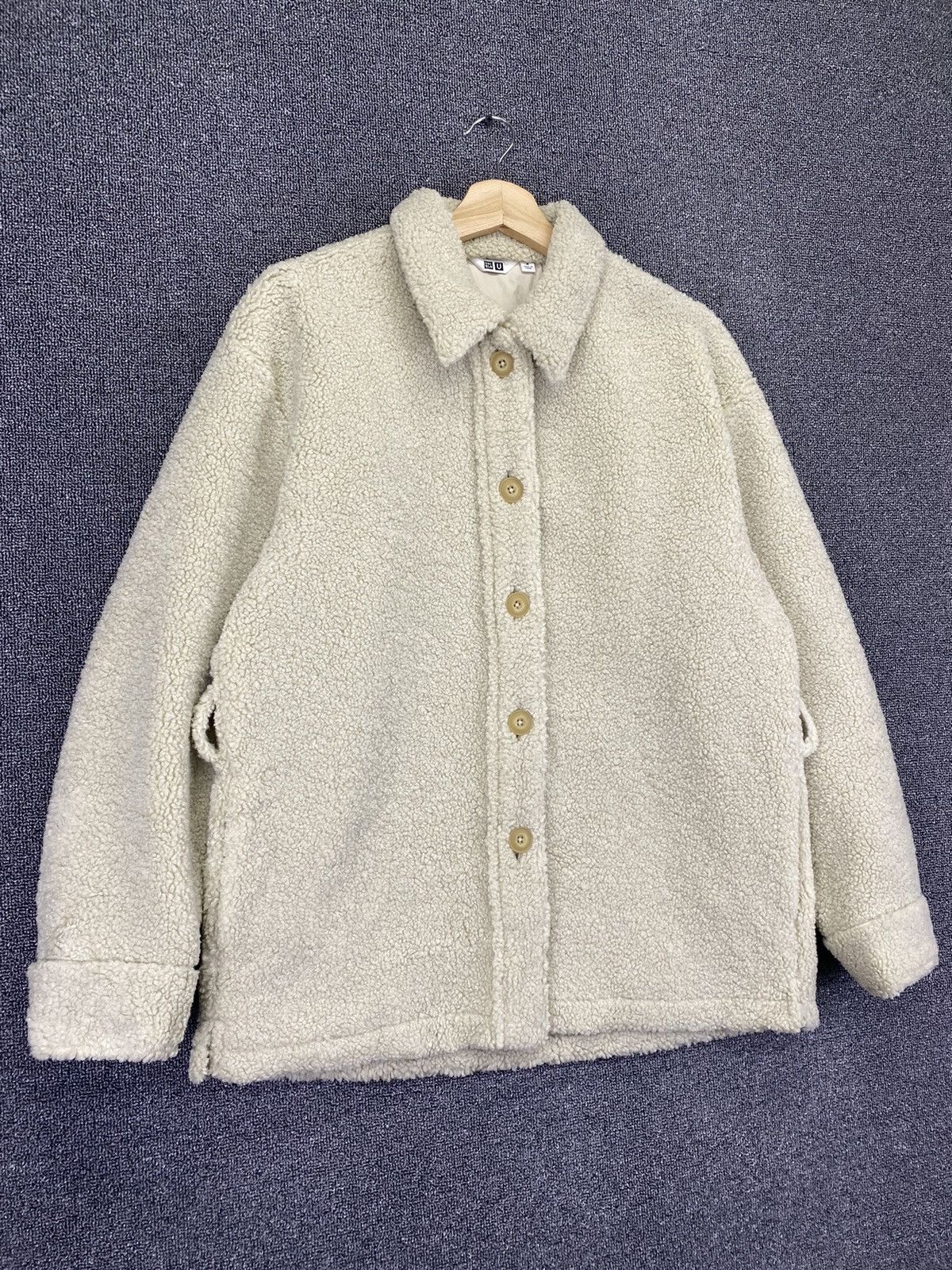 Lemaire × Uniqlo Lemaire x Uniqlo Faux Fur Fleece Sherpa Jacket Cardigan Size M / US 6-8 / IT 42-44 - 3 Thumbnail