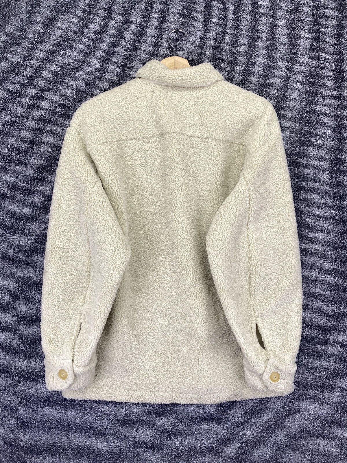 Lemaire × Uniqlo Lemaire x Uniqlo Faux Fur Fleece Sherpa Jacket Cardigan Size M / US 6-8 / IT 42-44 - 7 Thumbnail
