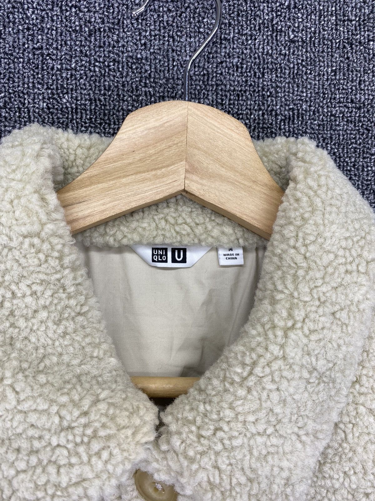 Lemaire × Uniqlo Lemaire x Uniqlo Faux Fur Fleece Sherpa Jacket Cardigan Size M / US 6-8 / IT 42-44 - 4 Thumbnail