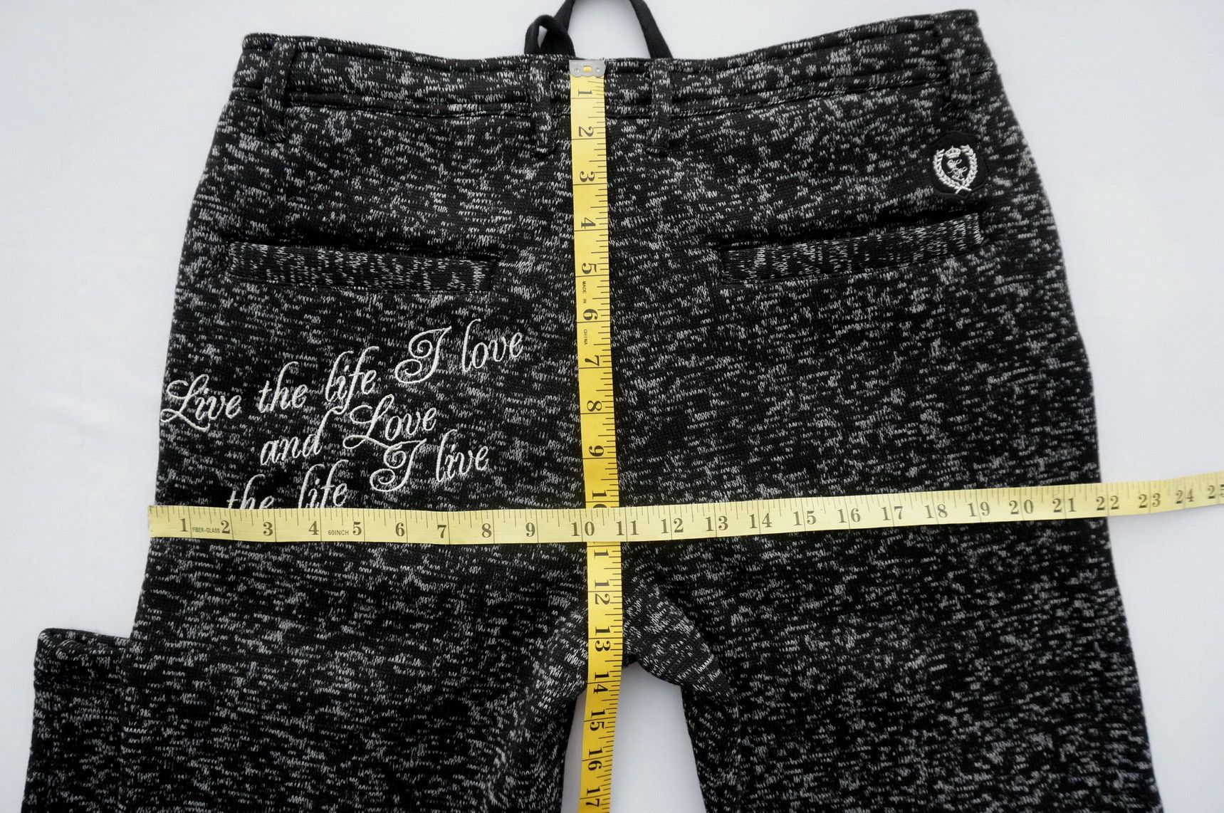 Karl Kani Rare 🔥 KARL KANI Drawstring Thick Polyester Pants Size US 35 - 14 Thumbnail