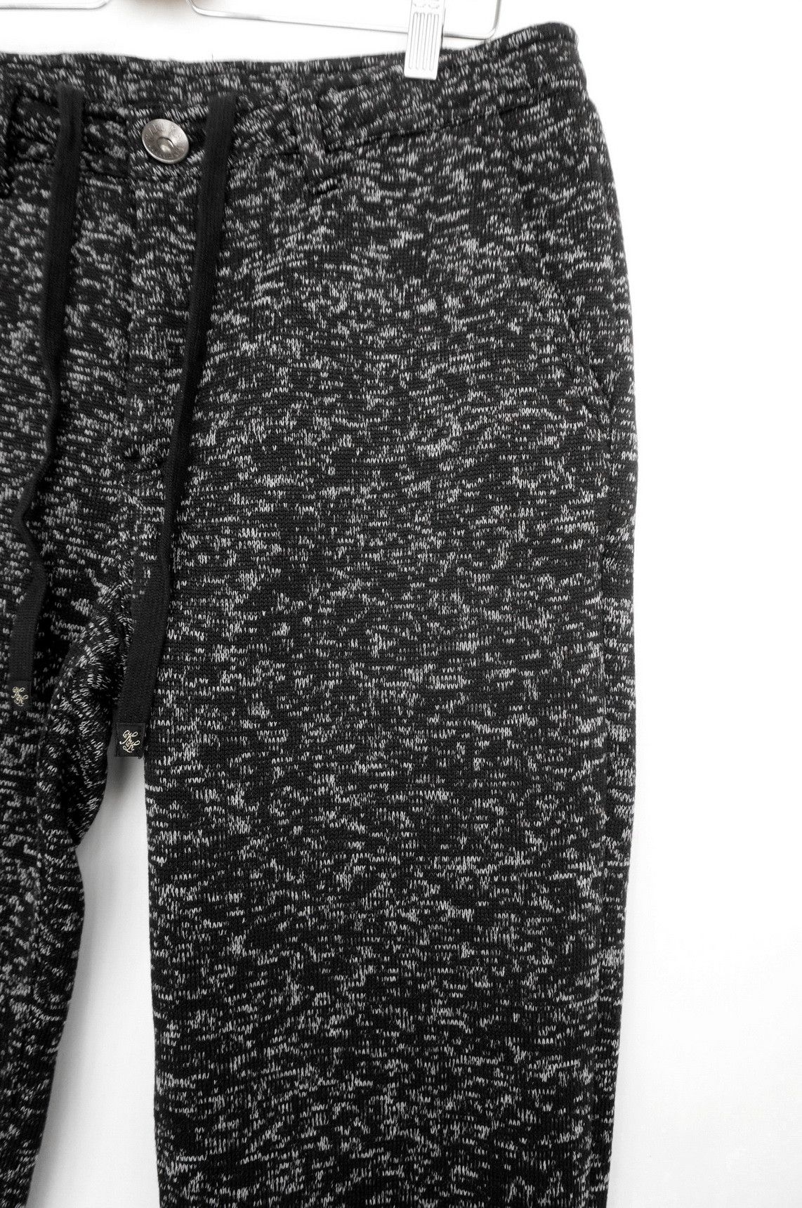 Karl Kani Rare 🔥 KARL KANI Drawstring Thick Polyester Pants Size US 35 - 3 Thumbnail