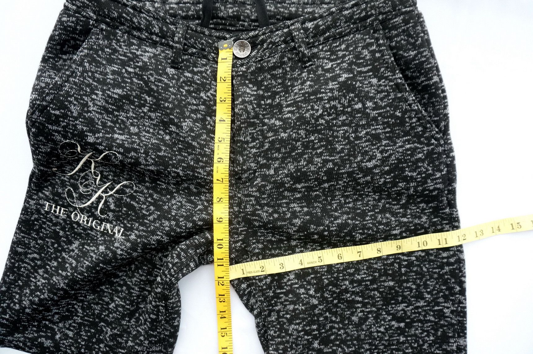 Karl Kani Rare 🔥 KARL KANI Drawstring Thick Polyester Pants Size US 35 - 12 Thumbnail