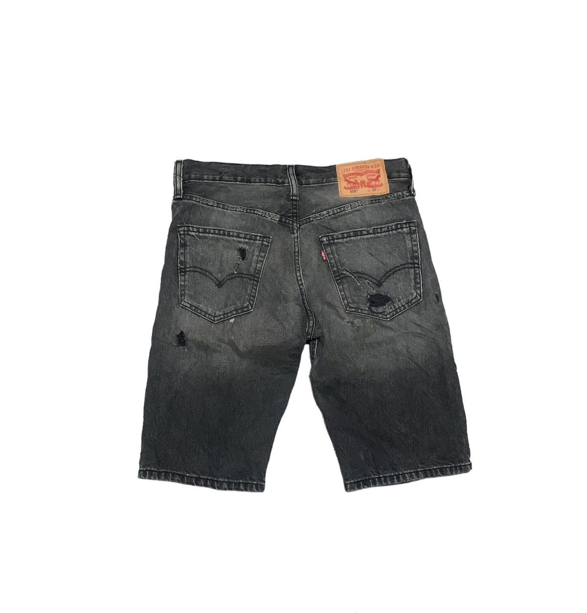 Levi's Vintage Levis 508 Faded Black Jeans Distressed Style Size US 31 - 4 Thumbnail
