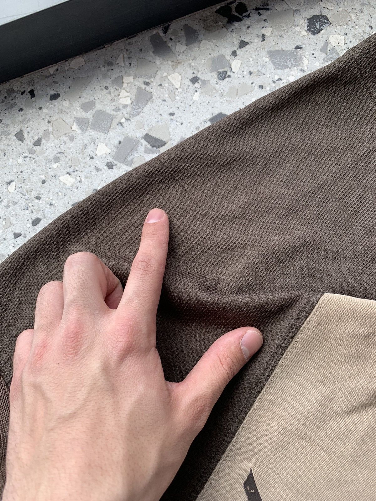 🤎 Oakley Spellout Center Logo Brown Tee Shirt