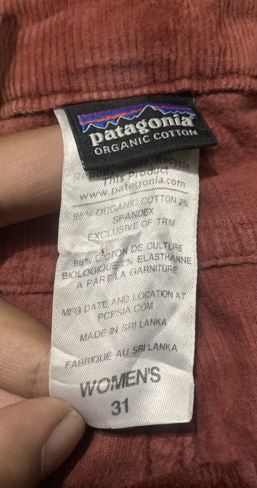 Patagonia × Vintage Vintage Patagonia Corduroy Jeans Size 35" - 5 Thumbnail