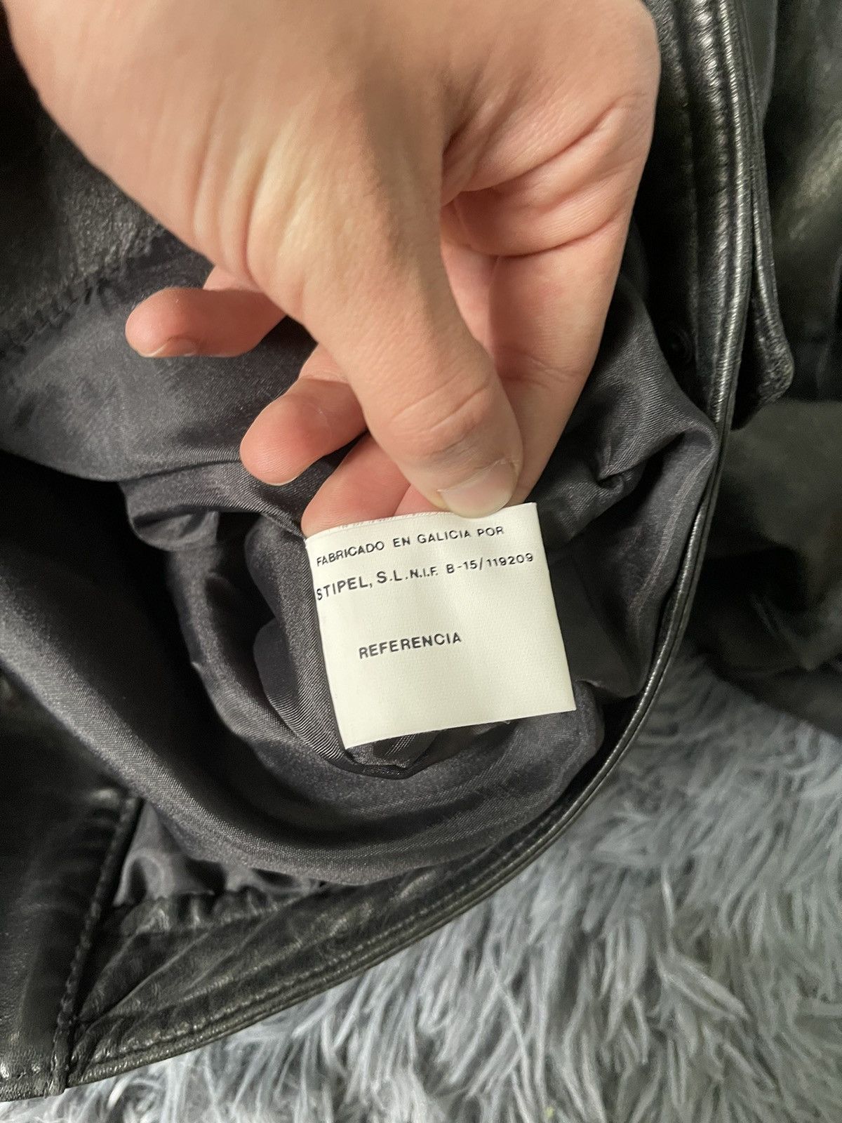 Vintage 90s vintage Avant Garde real leather biker jacket Size M / US 6-8 / IT 42-44 - 10 Thumbnail