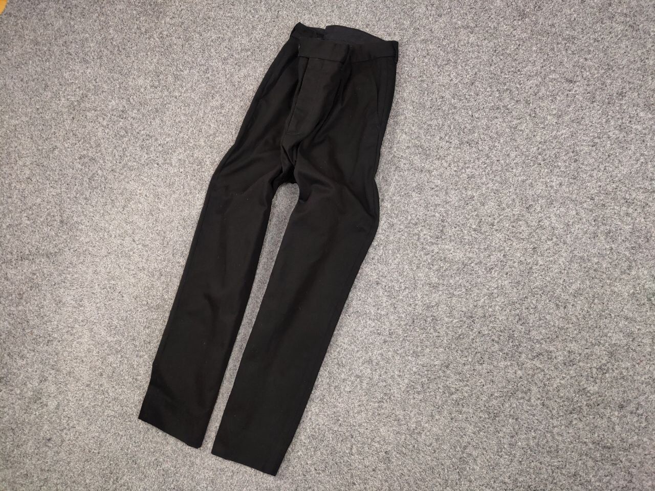 Mr P. Mr P. Porter Designer Black cropped mens Cotton Pants Size US 36 / EU 52 - 3 Thumbnail