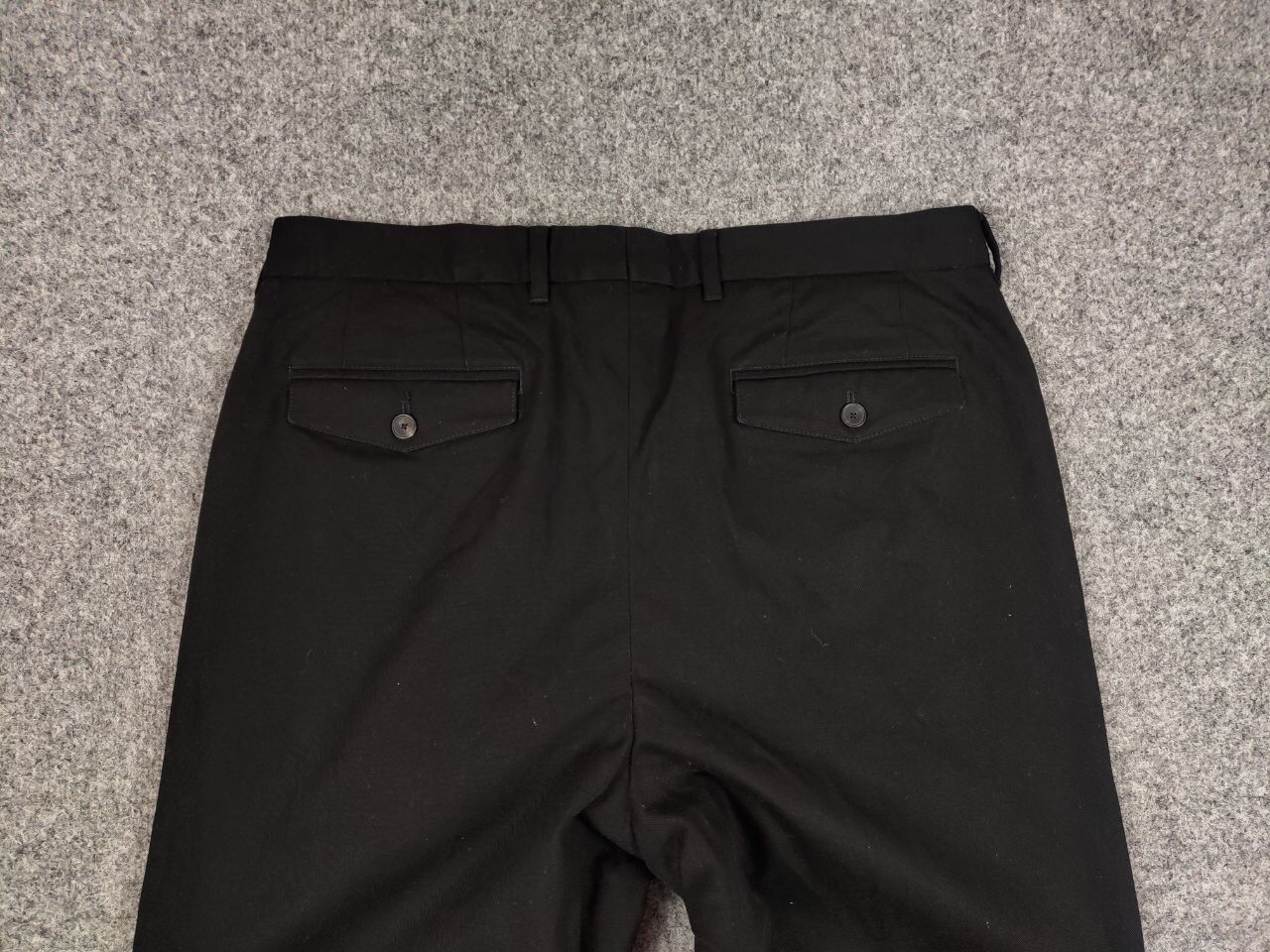 Mr P. Mr P. Porter Designer Black cropped mens Cotton Pants Size US 36 / EU 52 - 14 Thumbnail