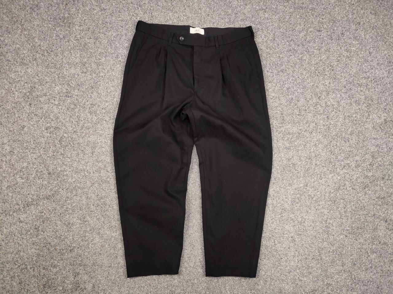 Mr P. Mr P. Porter Designer Black cropped mens Cotton Pants Size US 36 / EU 52 - 12 Thumbnail
