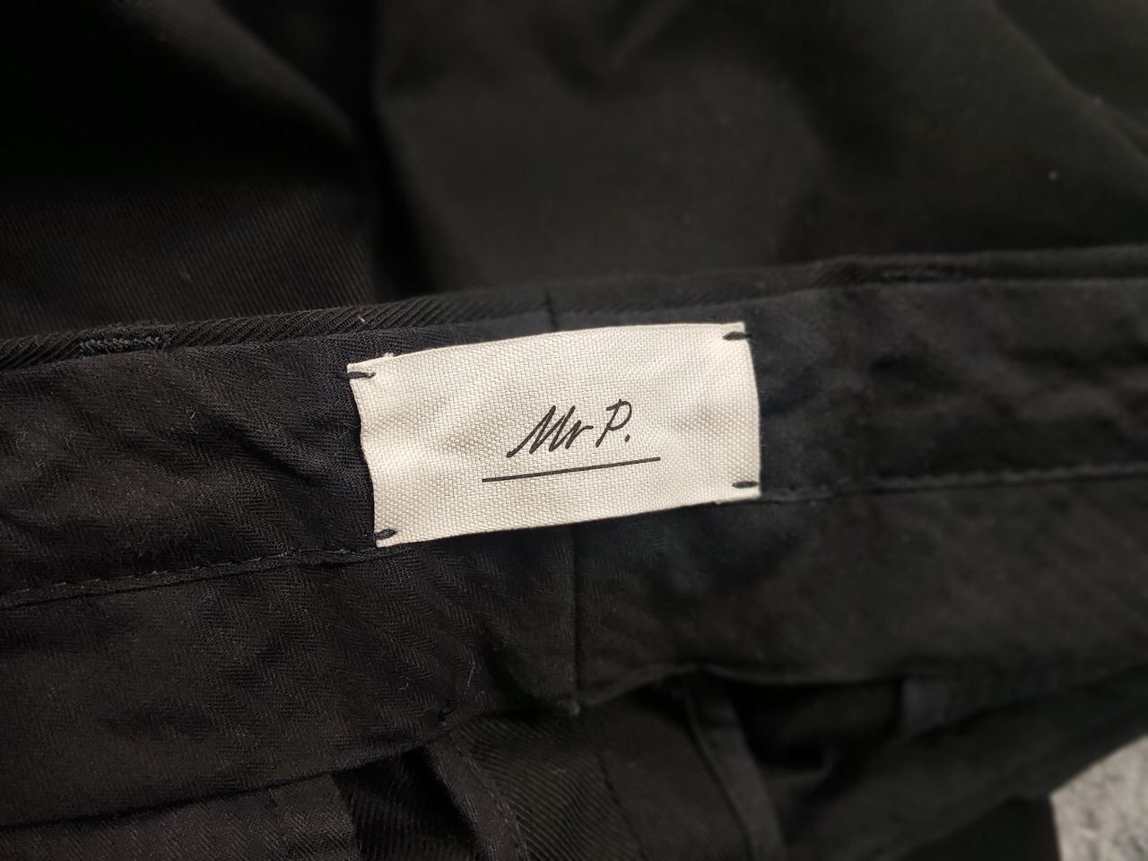 Mr P. Mr P. Porter Designer Black cropped mens Cotton Pants Size US 36 / EU 52 - 17 Thumbnail