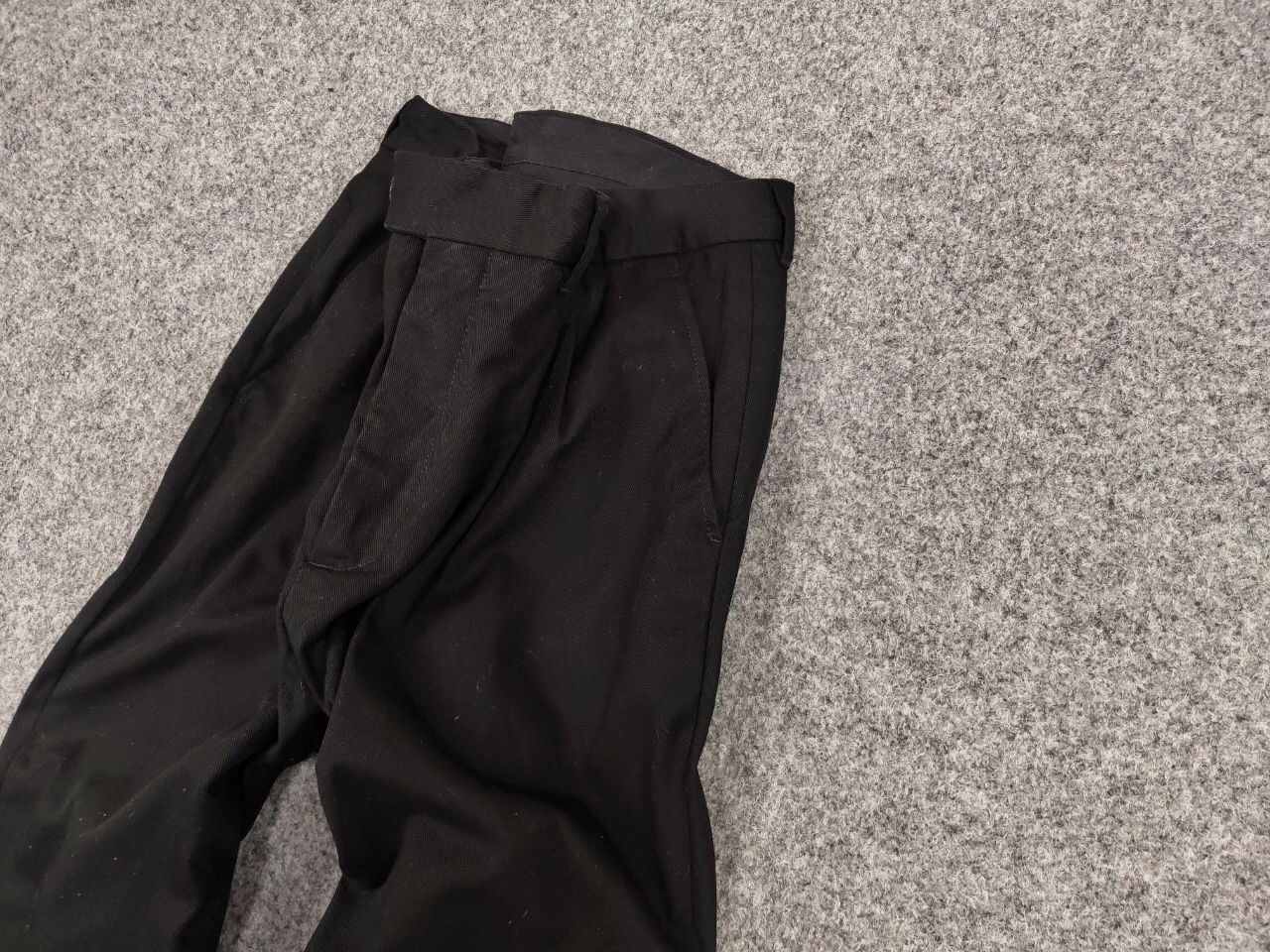 Mr P. Mr P. Porter Designer Black cropped mens Cotton Pants Size US 36 / EU 52 - 4 Thumbnail
