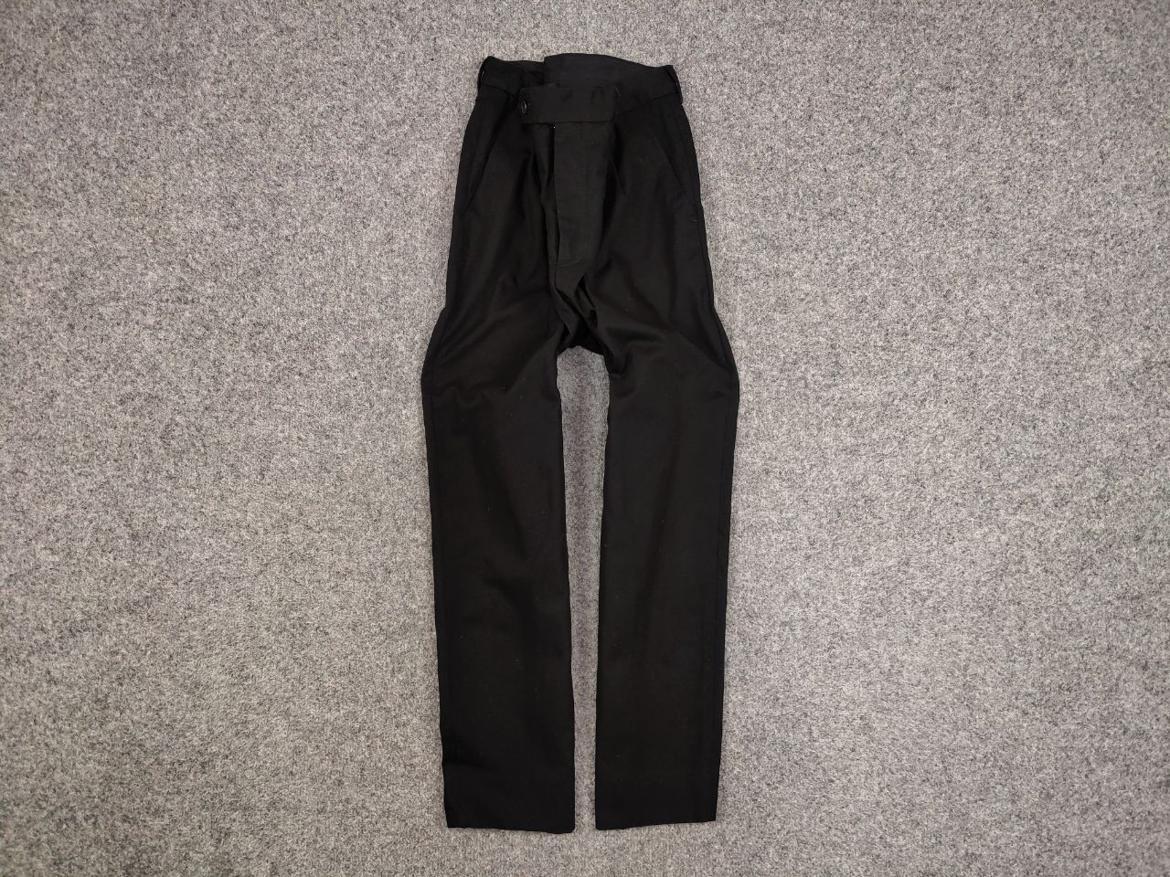 Mr P. Mr P. Porter Designer Black cropped mens Cotton Pants Size US 36 / EU 52 - 1 Thumbnail