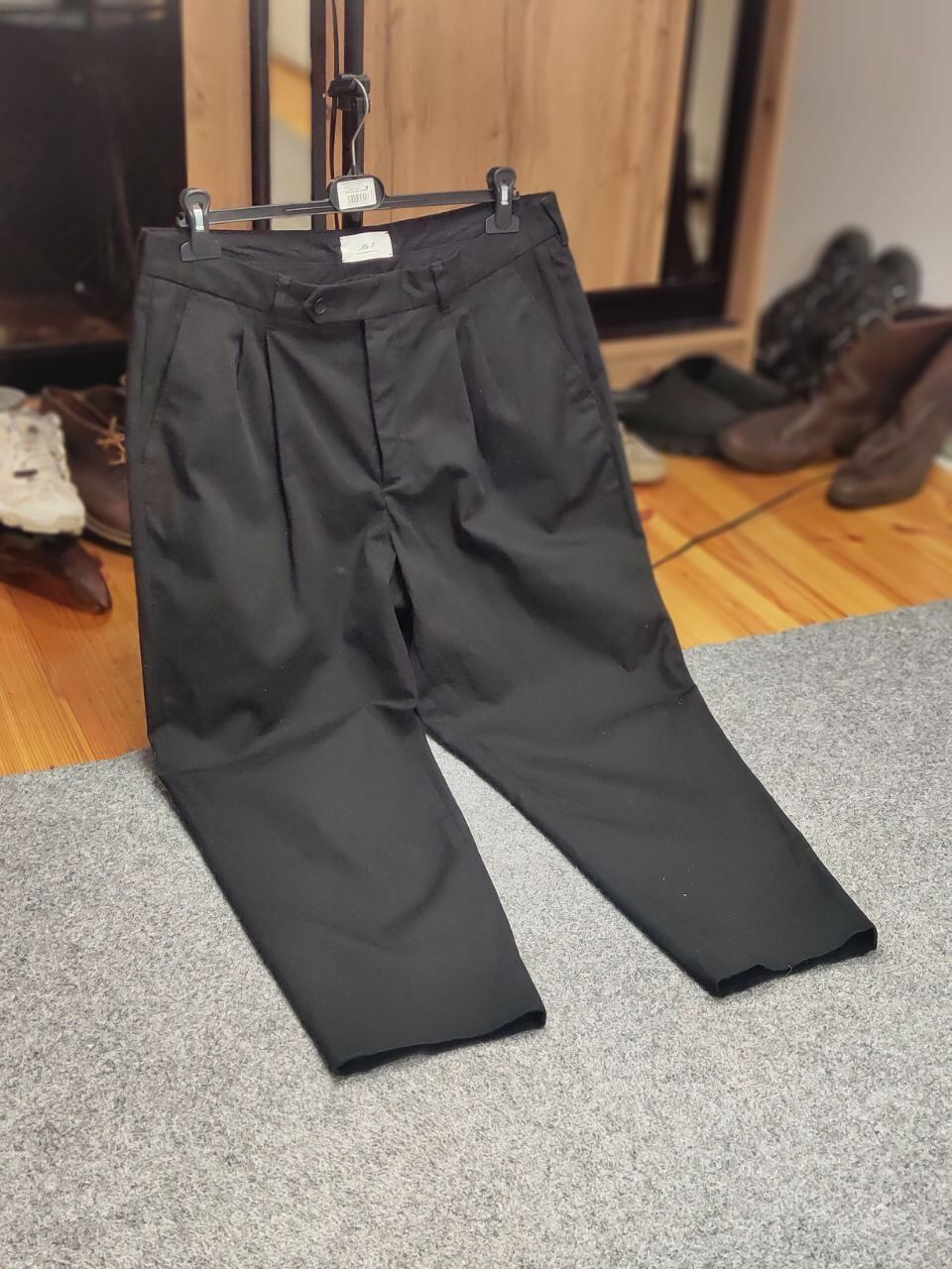 Mr P. Mr P. Porter Designer Black cropped mens Cotton Pants Size US 36 / EU 52 - 20 Thumbnail