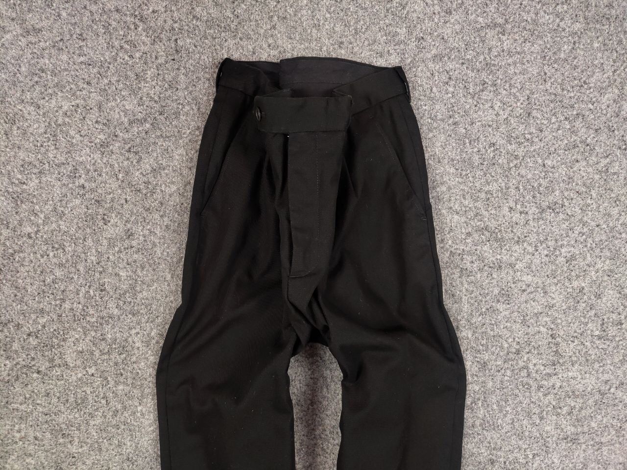 Mr P. Mr P. Porter Designer Black cropped mens Cotton Pants Size US 36 / EU 52 - 7 Thumbnail