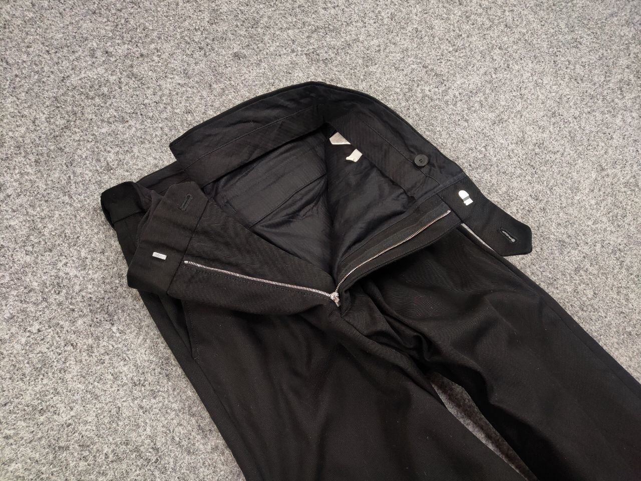 Mr P. Mr P. Porter Designer Black cropped mens Cotton Pants Size US 36 / EU 52 - 11 Thumbnail