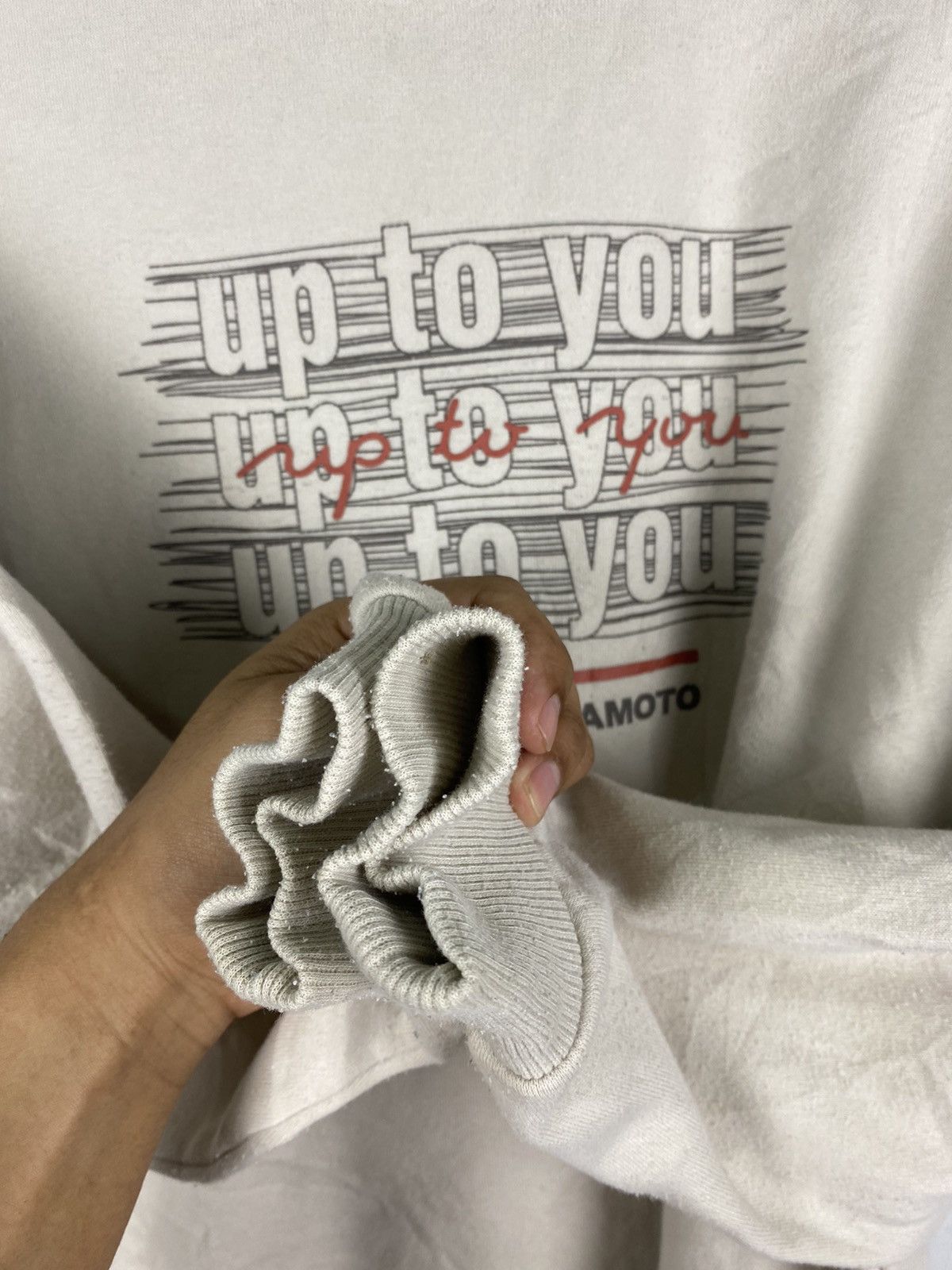 Kansai Yamamoto OFFER 🔥 Vintage UP TO YOU Sweatshirts By Kansai Yamamoto Size US L / EU 52-54 / 3 - 6 Thumbnail