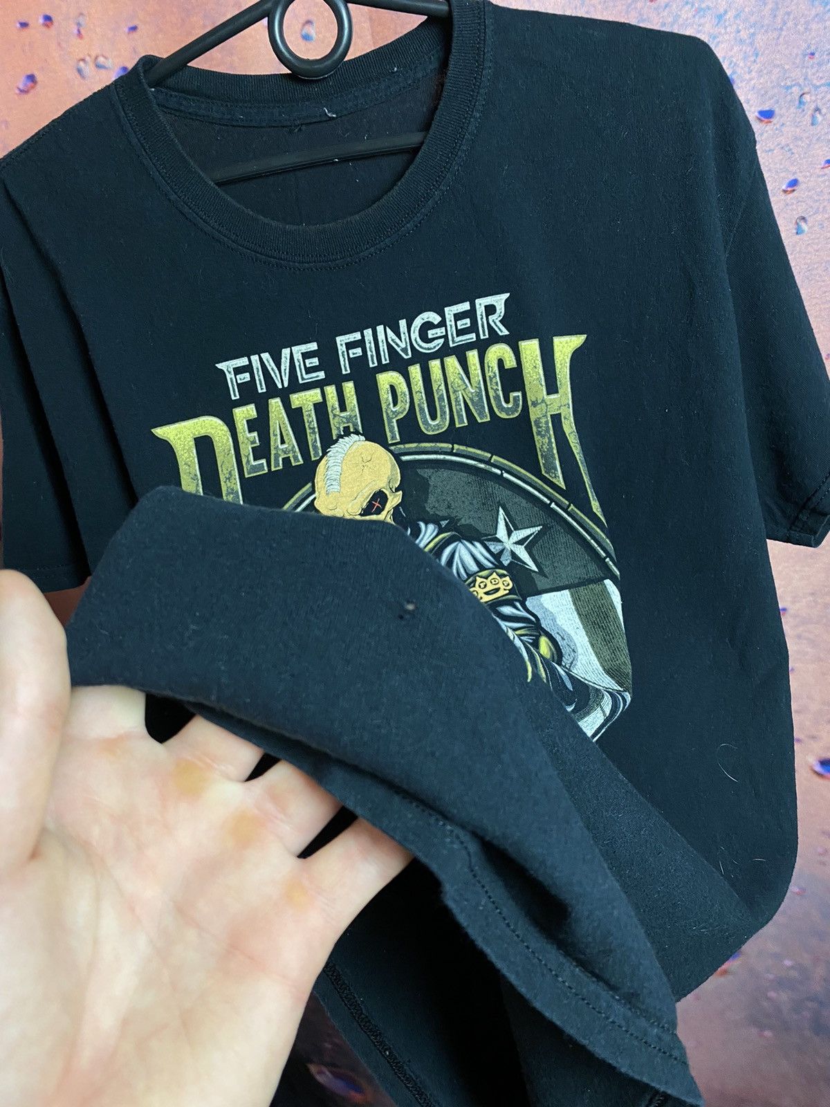 Band Tees Vintage Five Finger Death punch band rock tee Size US M / EU 48-50 / 2 - 5 Thumbnail