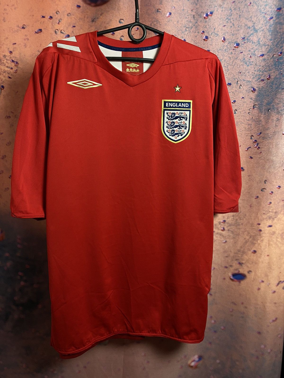 Vintage Vintage Umbro England soccer jersey Size US XXL / EU 58 / 5 - 2 Thumbnail