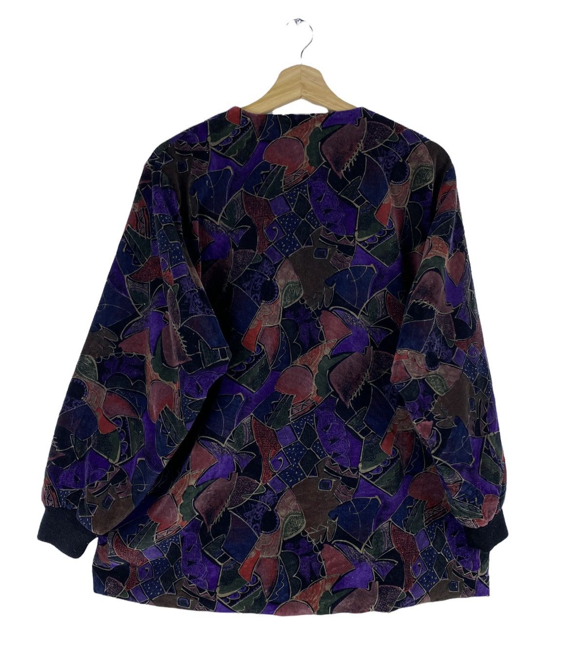 Japanese Brand OFFER 🔥 Vintage Multicolour Button Up Cardigan Jacket Size US L / EU 52-54 / 3 - 3 Thumbnail