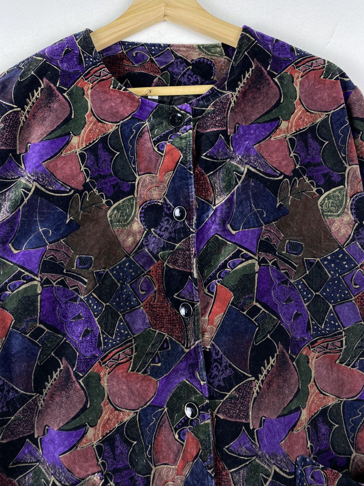 Japanese Brand OFFER 🔥 Vintage Multicolour Button Up Cardigan Jacket Size US L / EU 52-54 / 3 - 4 Thumbnail