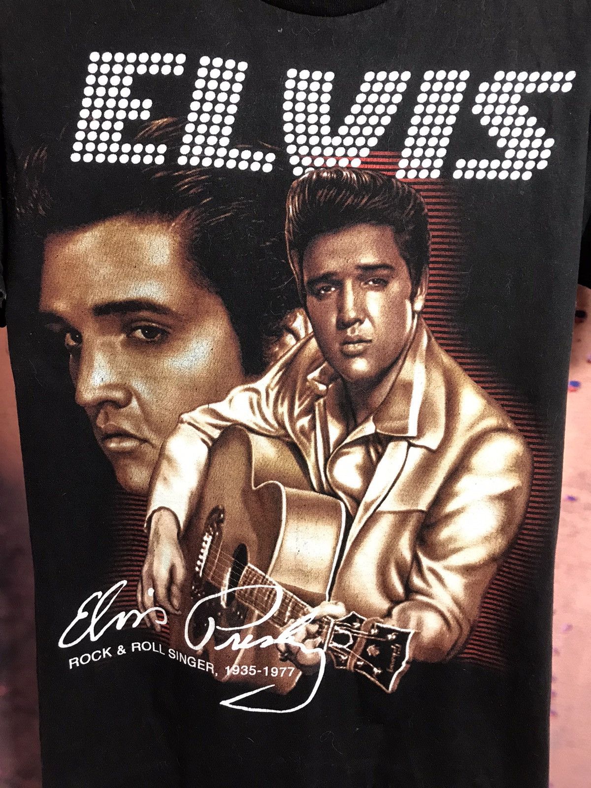 Band Tees Vintage Elvis Presley streetwear band tee Size US M / EU 48-50 / 2 - 3 Thumbnail