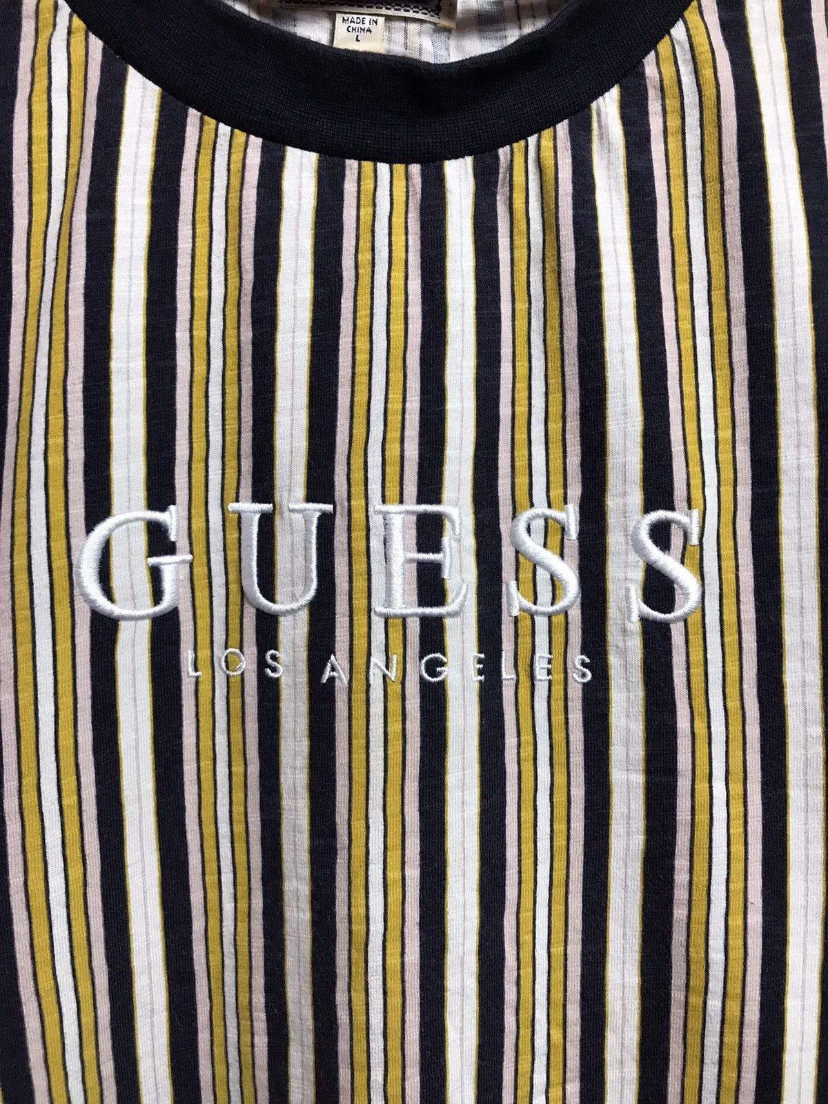 Guess Guess Los Angeles luxury streetwear tee Size US L / EU 52-54 / 3 - 3 Thumbnail