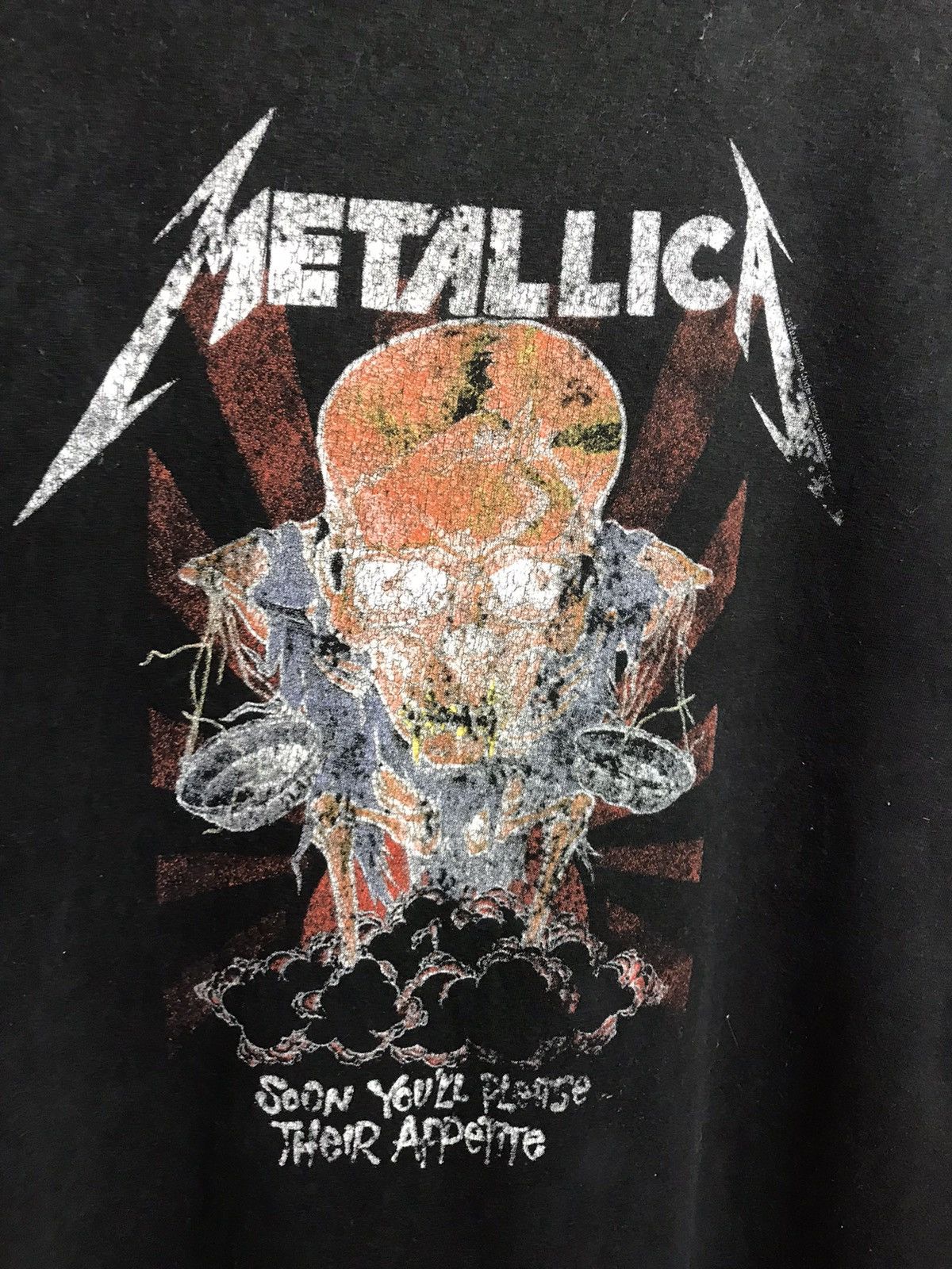 Band Tees × Metallica × Vintage Vintage Metallica band rock tee Size US XL / EU 56 / 4 - 3 Thumbnail