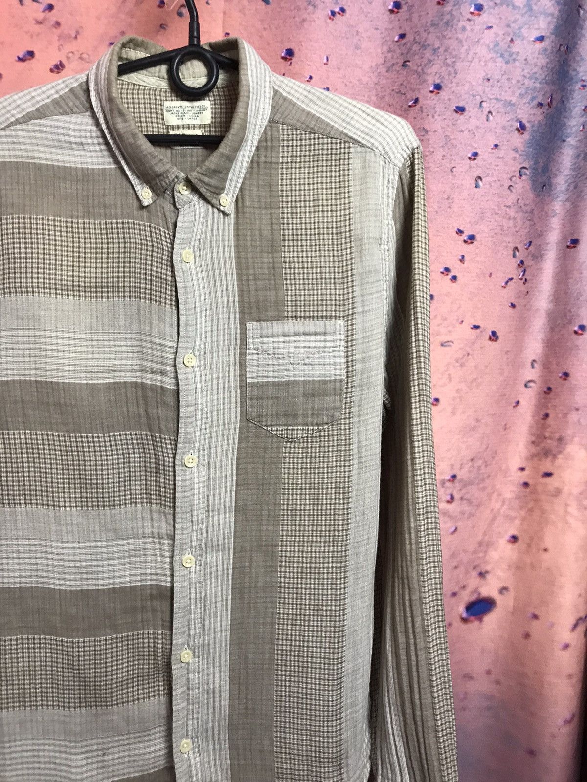 Allsaints Allsaints Japan Made streetwear luxury shirt Size US M / EU 48-50 / 2 - 1 Thumbnail