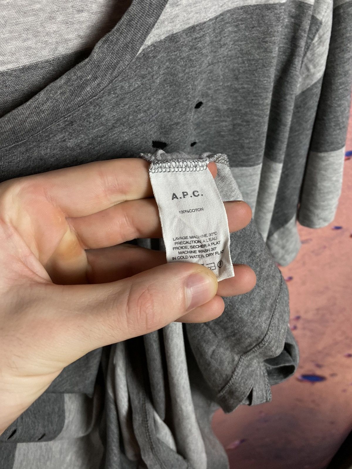 A.P.C. A.P.C. Luxury streetwear tee Size US M / EU 48-50 / 2 - 6 Thumbnail