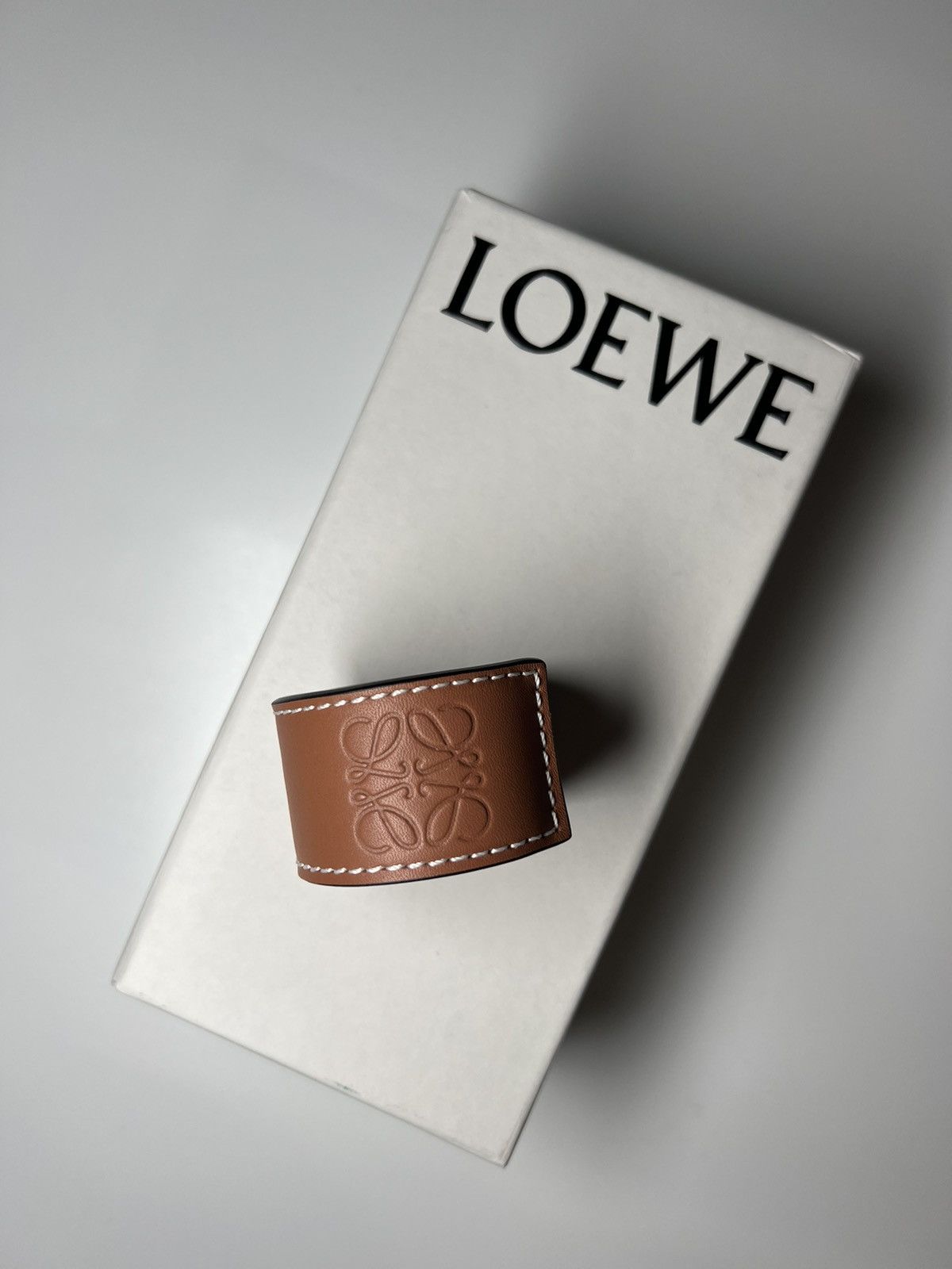 Loewe LOEWE Slap Bracelet in Calfskin Size ONE SIZE - 7 Thumbnail